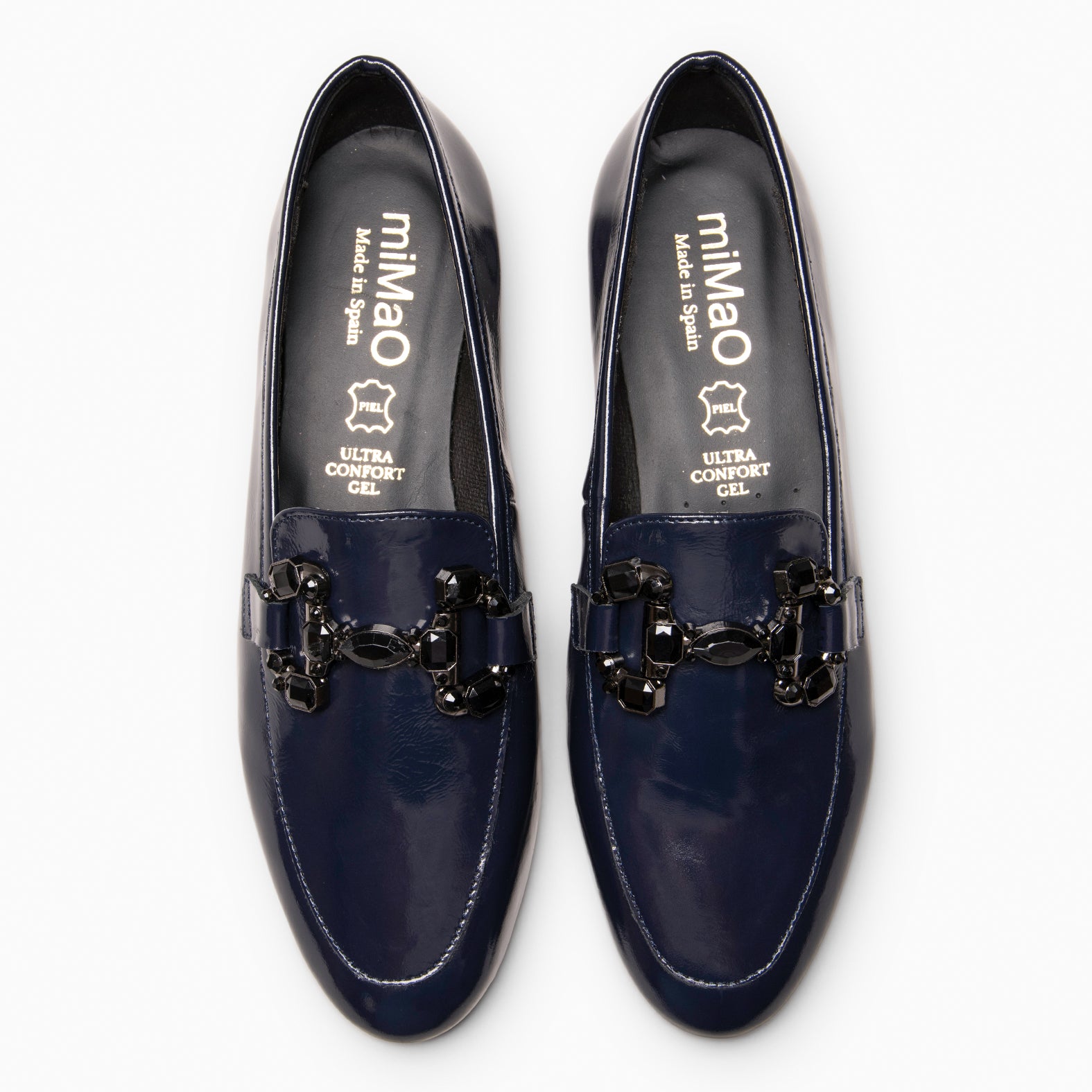 DORIAN - Mocasines planos con adorno MARINO