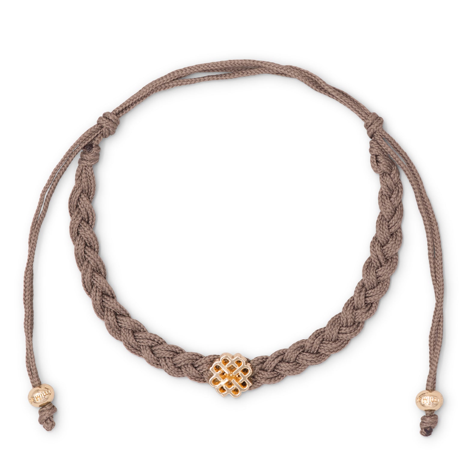 PULSERA TAUPE DEL EQUILIBRIO ORO