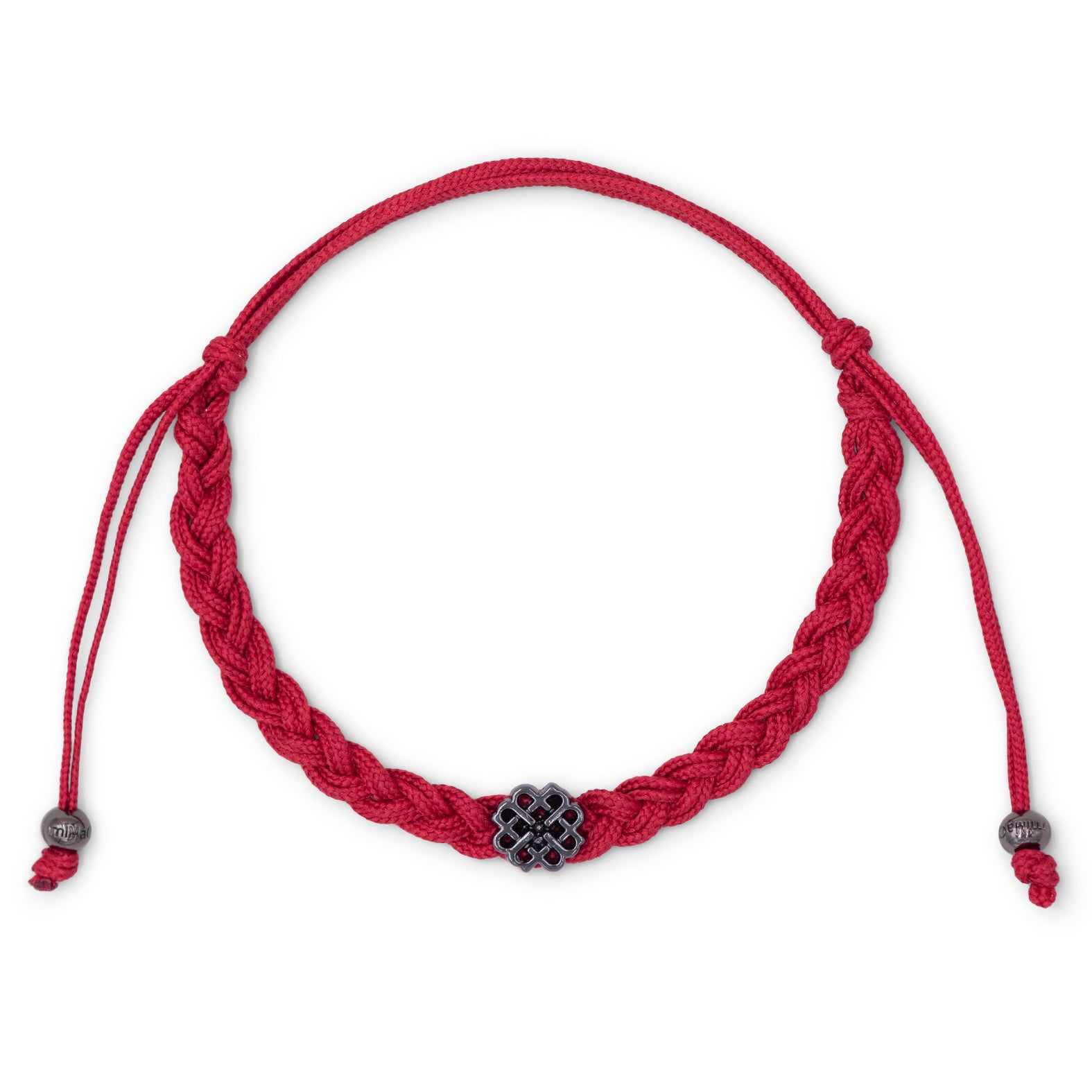 BRACELET ROUGE CERISE, SYMBOLE DE BONHEUR