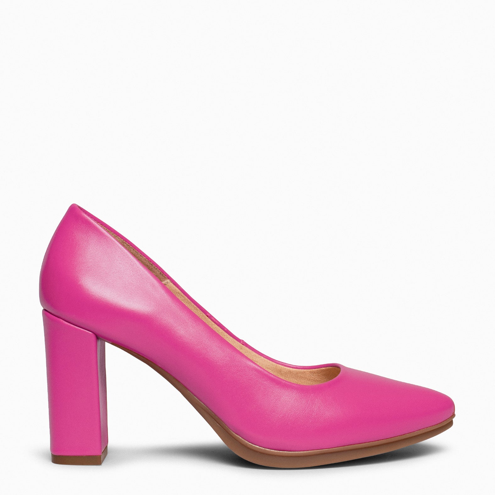URBAN SALON – FUCHSIA nappa leather high heel