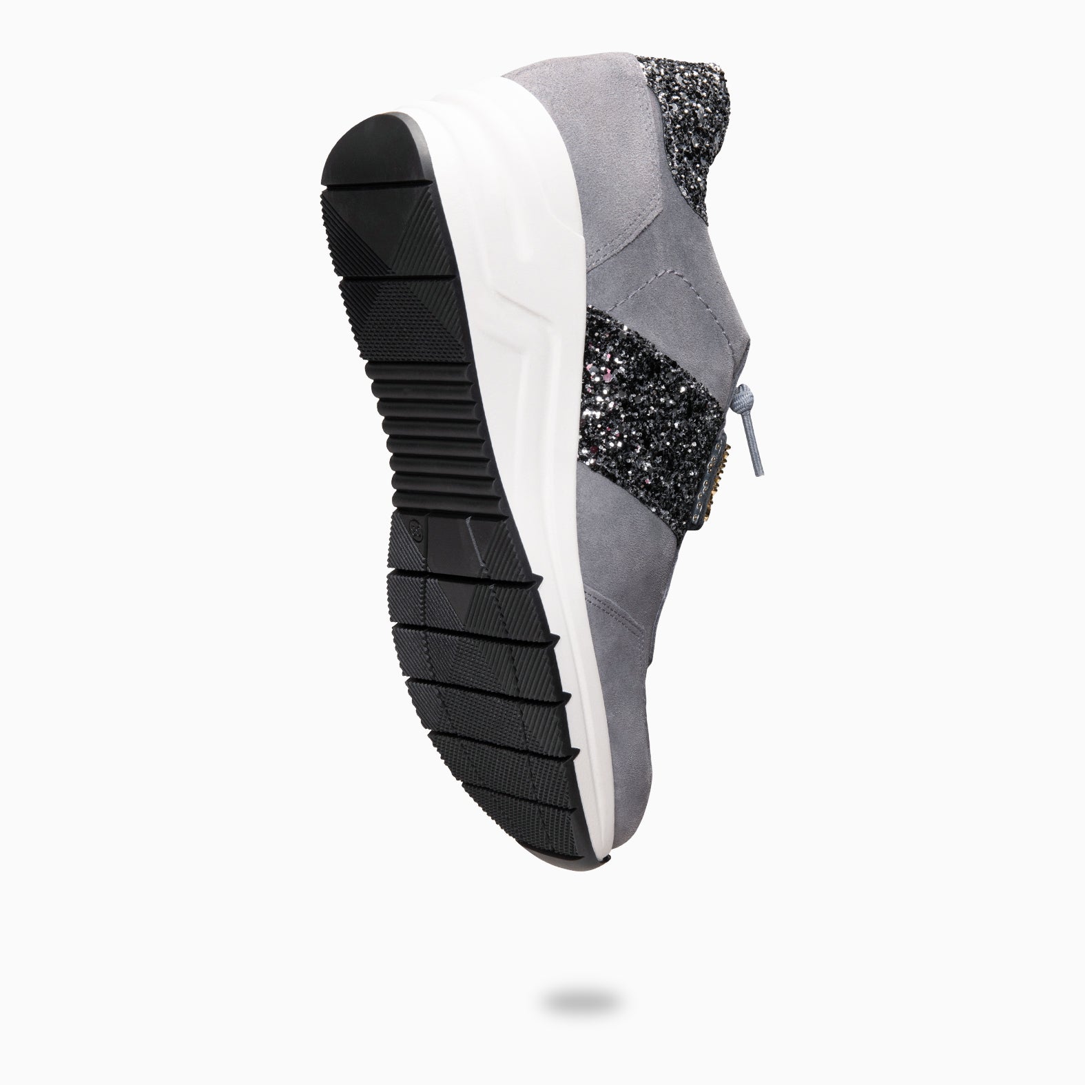 PAU - Zapatillas con cuña GRIS