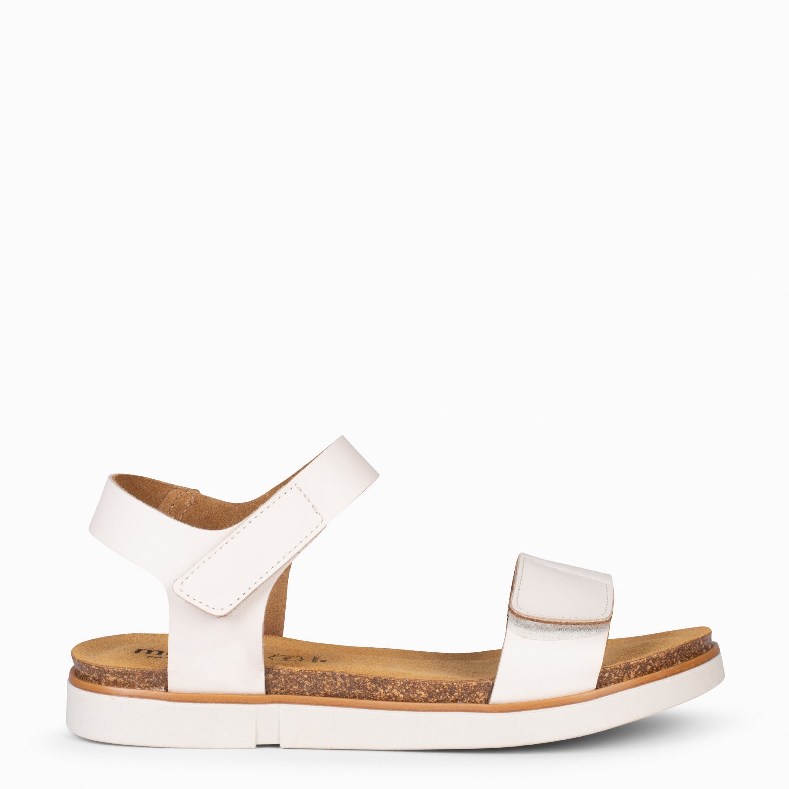 ARALIA – WHITE comfortable flat sandal