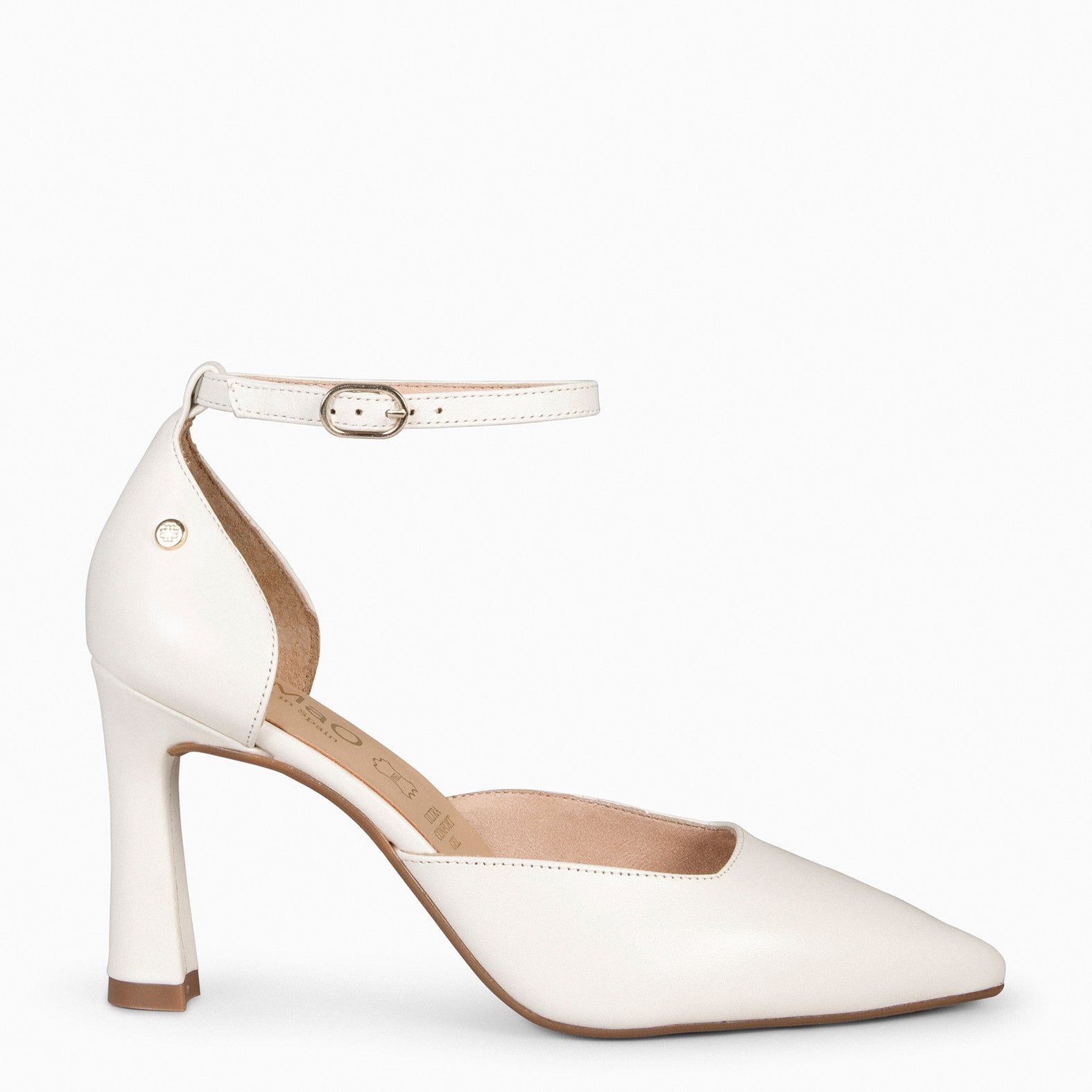 AINHOA – WHITE elegant heels