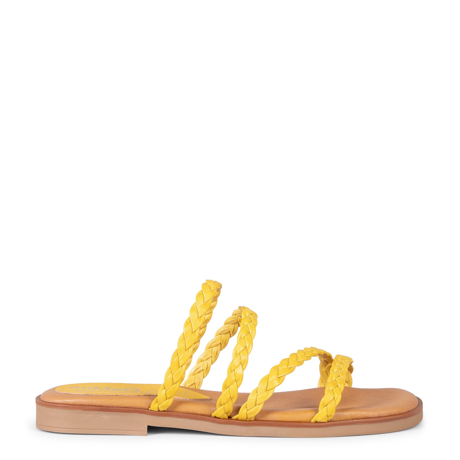 HIDRA – LIME Braided Sandals