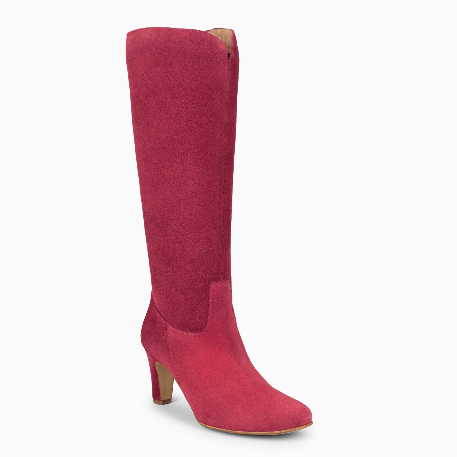 FRELARD – RED Women Boots with round toe 
