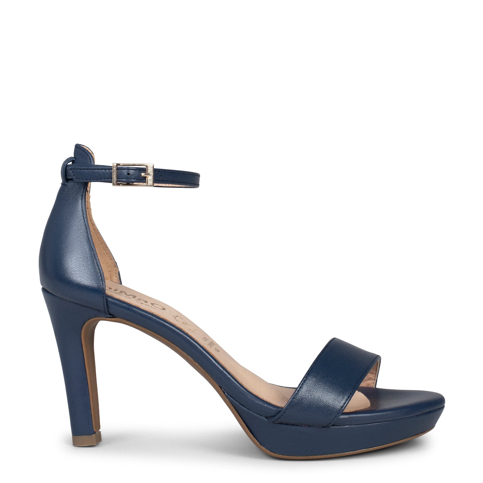 PARTY – NAVY high-heeled platform sandals