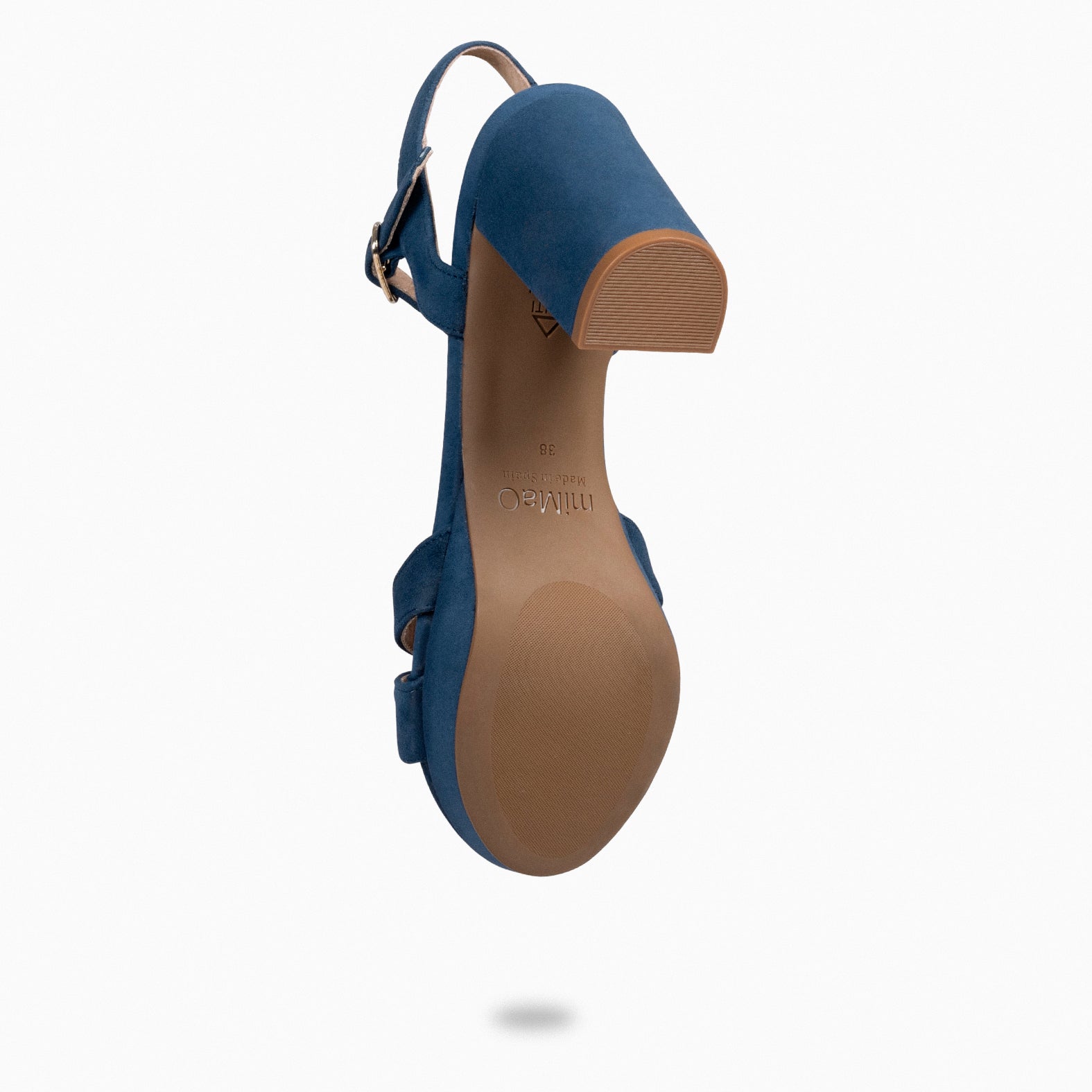 PARIS – NAVY high heel sandal with platform