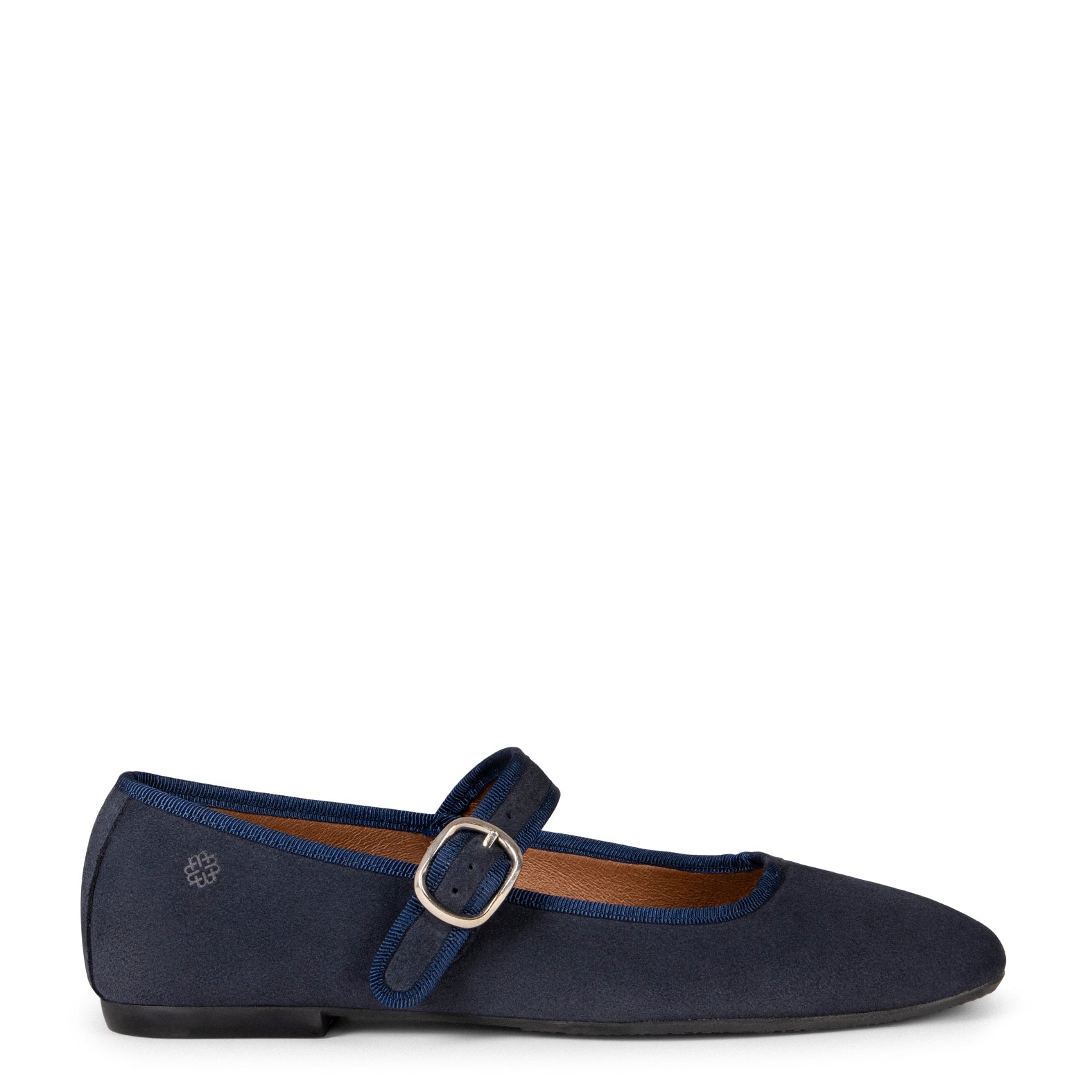 CLARA – NAVY SQUARE TOE MARY-JANES