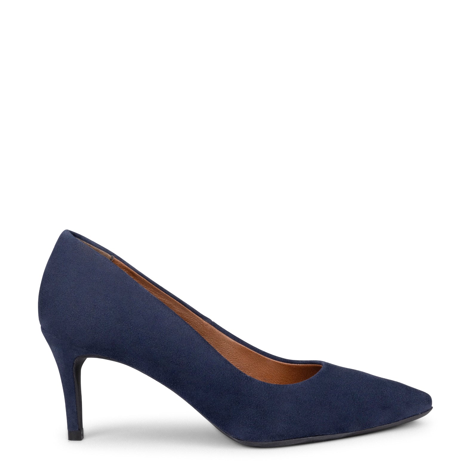 STILETTO – NAVY suede leather stilettos