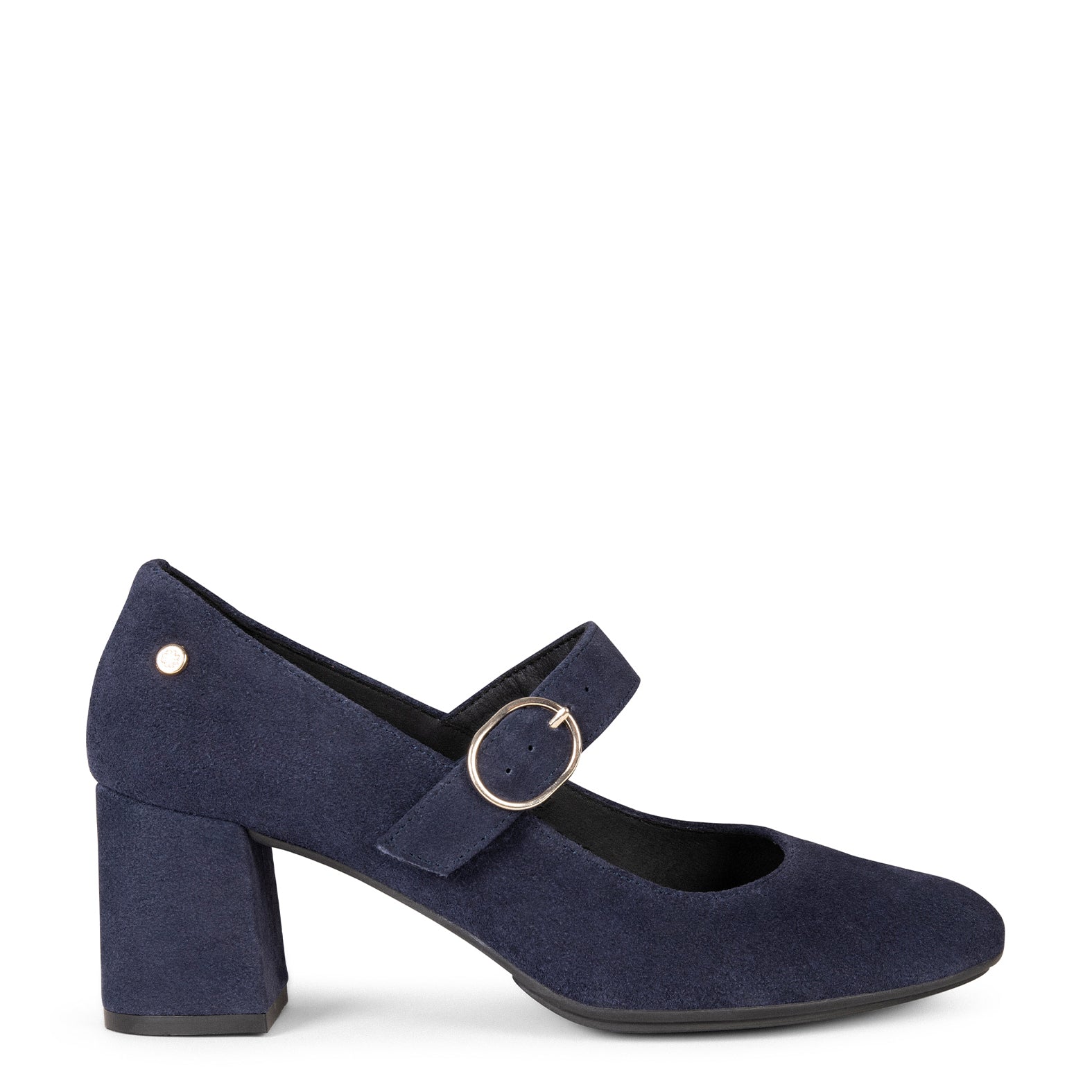 MARION – NAVY Heeled Mary-Janes