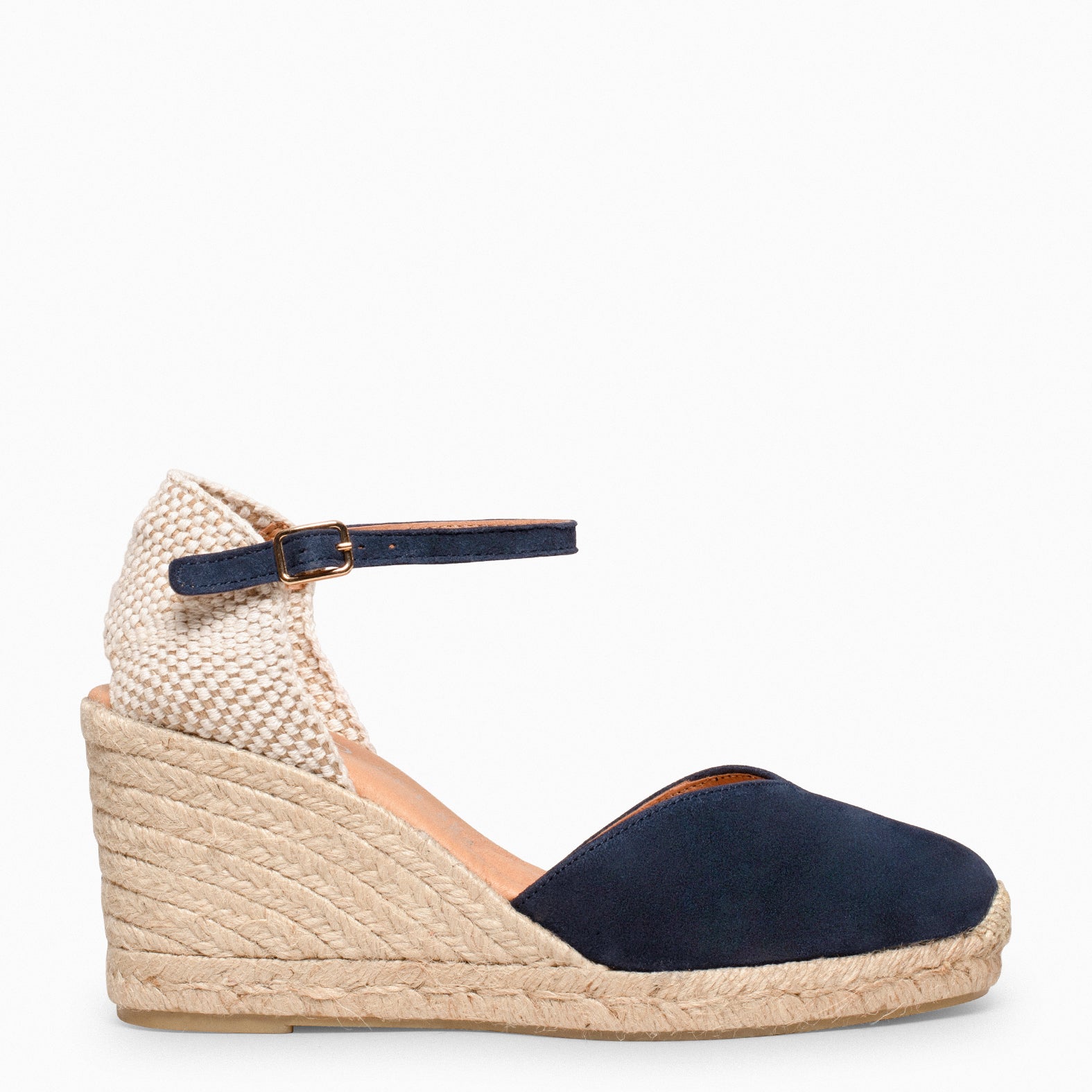 NERJA - NAVY WEDGE ESPADRILLE