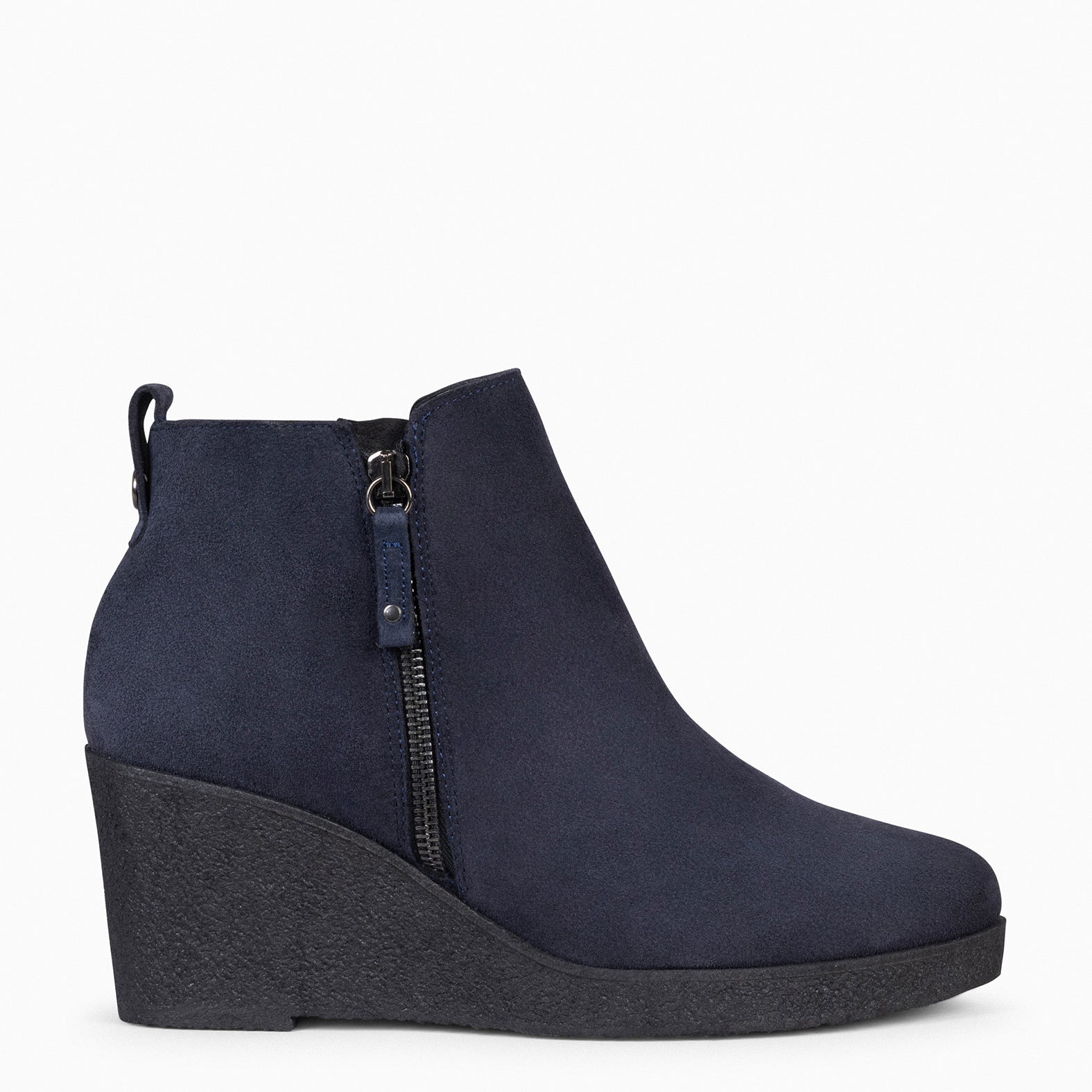 Bottines cheap compensees noires