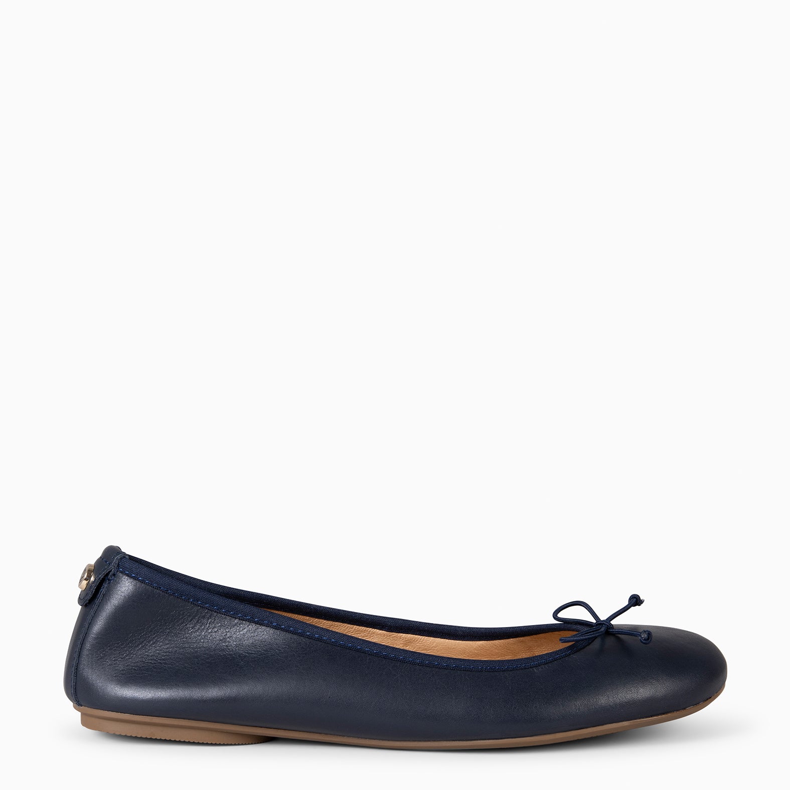 CAMPANILLA - Ballerines Baresoft à nœud BLEU MARINE