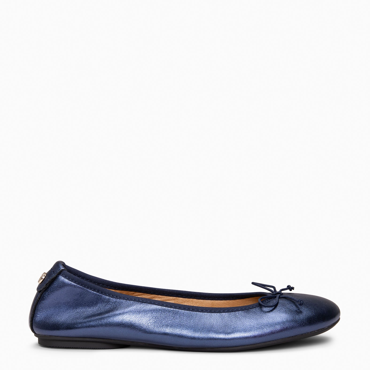CAMPANILLA - Bailarinas baresoft con lazo MARINO