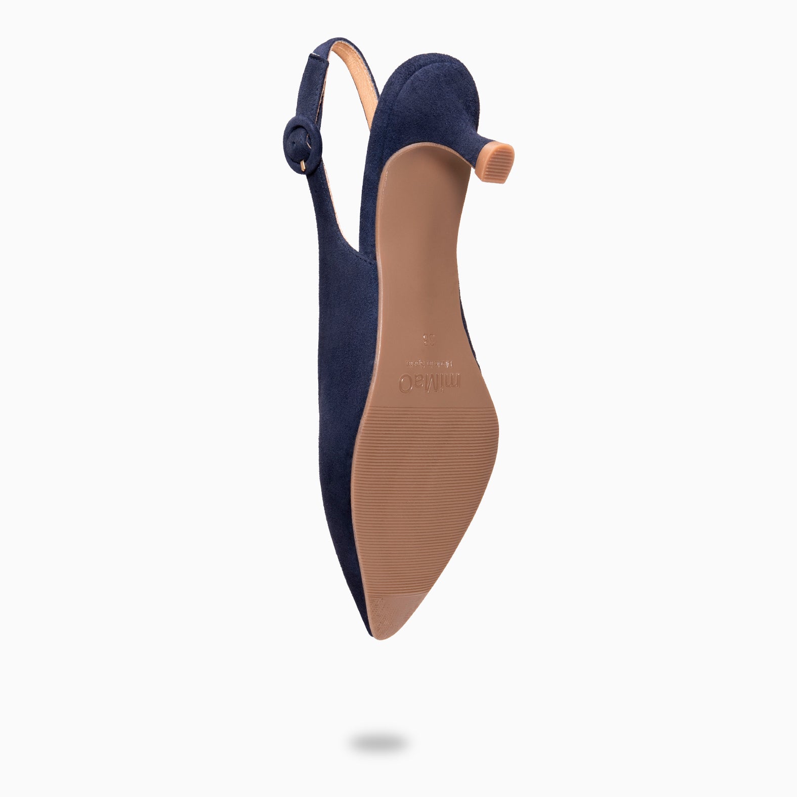 CARMEN – Zapatos de Tacón acampanado MARINO - miMaO ®