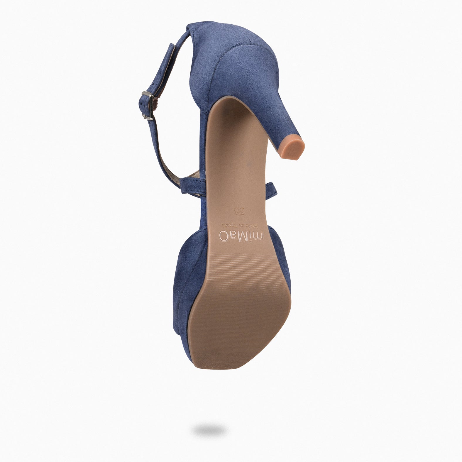 ROSSA - NAVY party sandals with heel