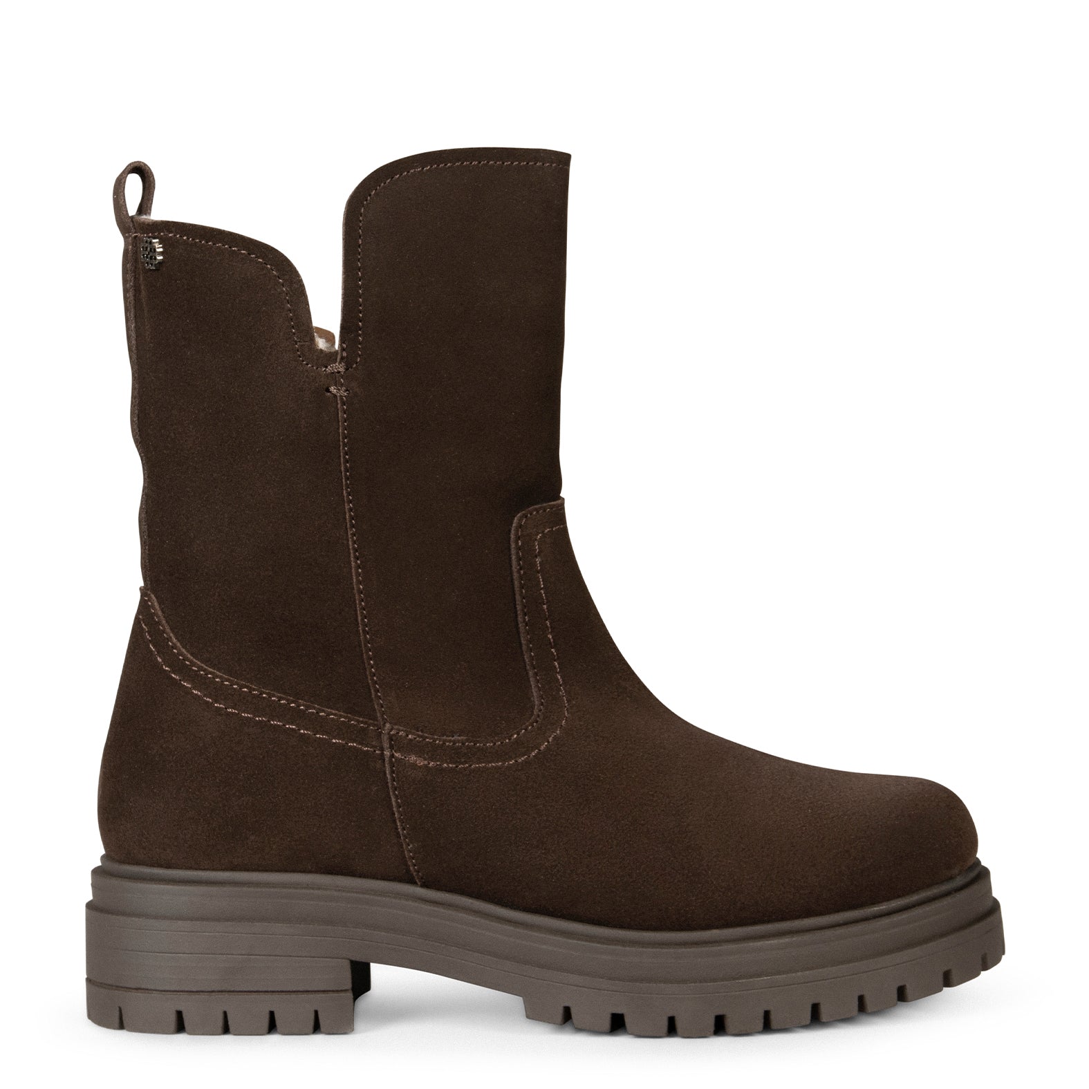 LAPONIA – BROWN boot with lining