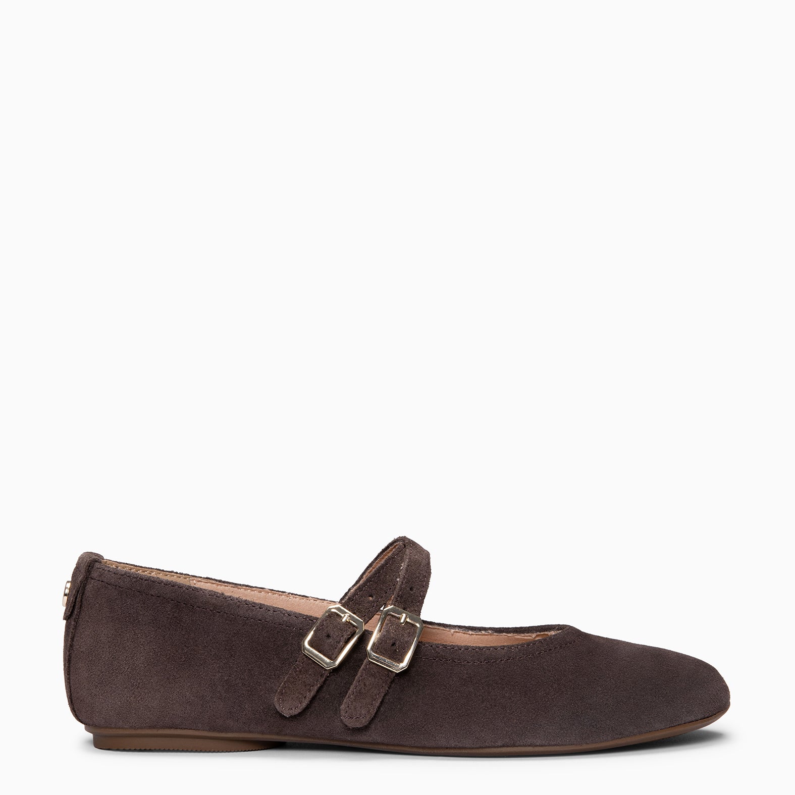 AMAPOLA - BAILARINA PLANA BARESOFT MARRON