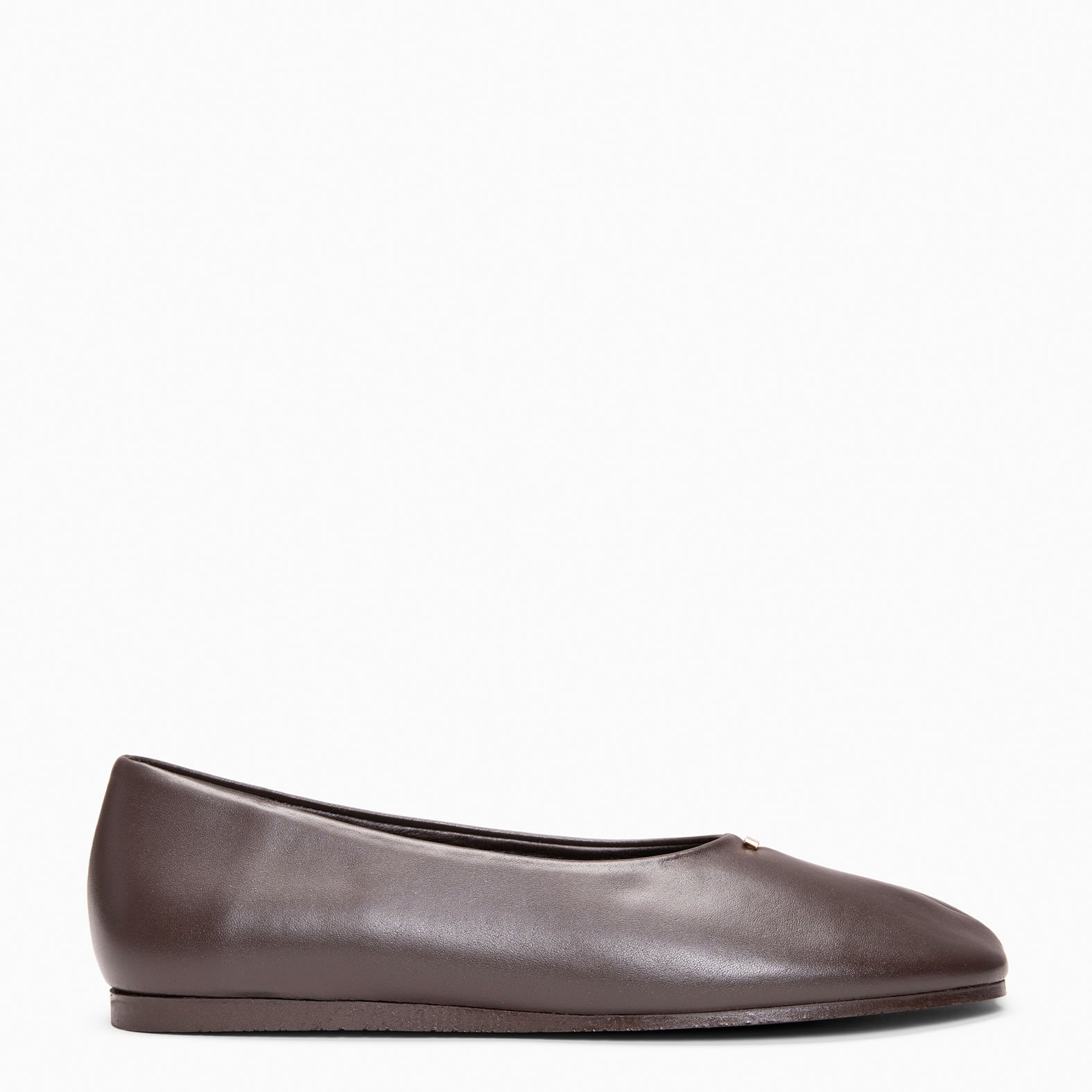 CALA - Ballerines Baresoft en cuir MARRON
