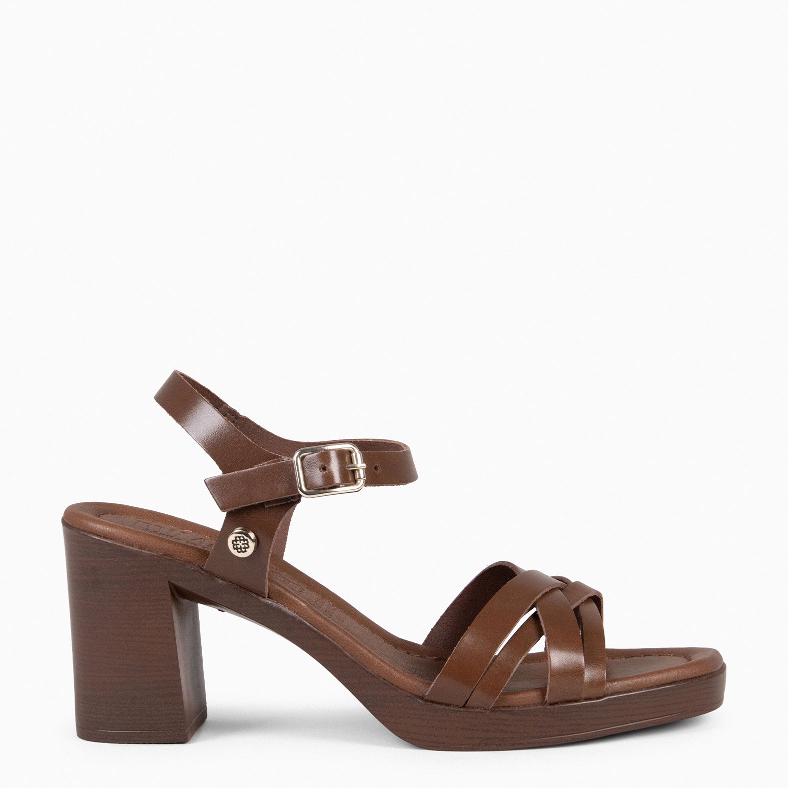 AROA - BROWN High-heel sandals