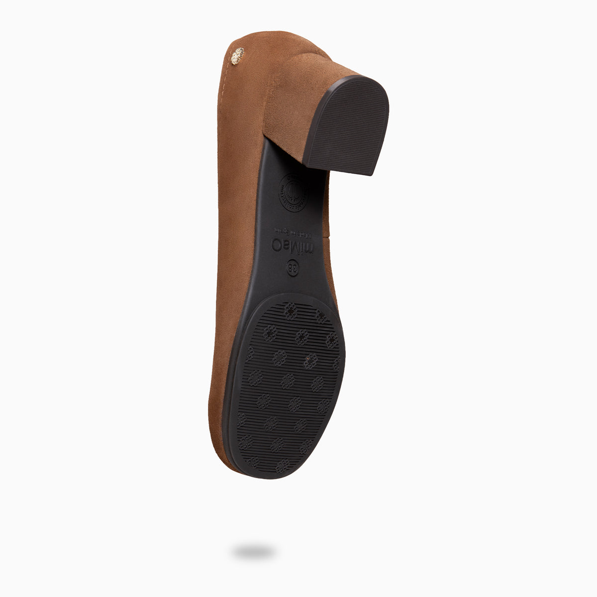 URBAN BARESOFT - BROWN wide heel shoes