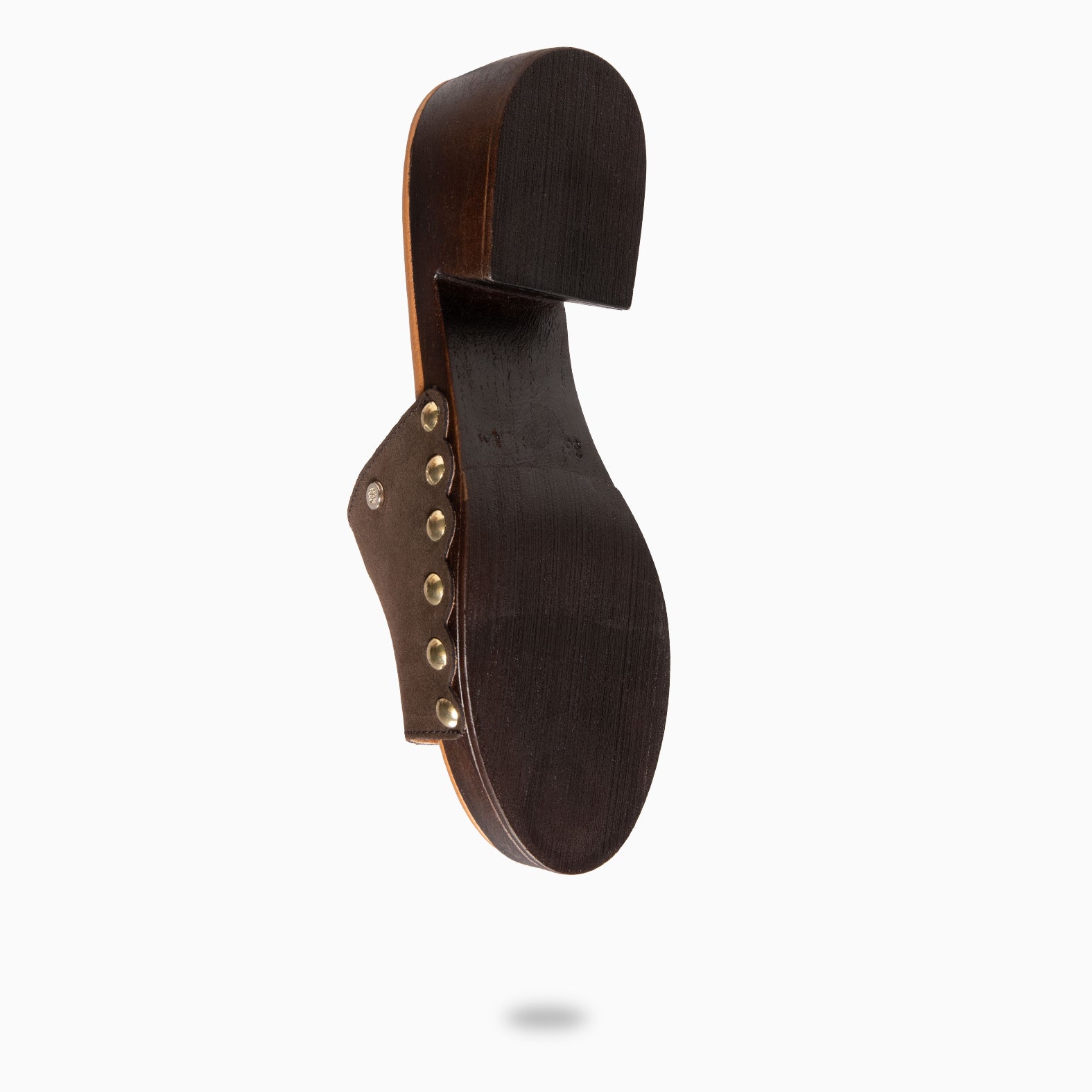 LEYA - Sabots ultra confort en daim MARRON