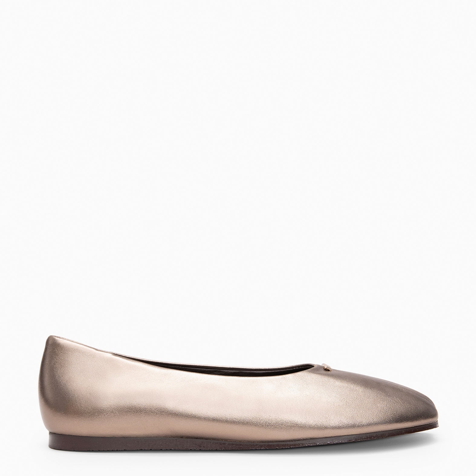 CALA - Bailarinas Baresoft de piel METAL