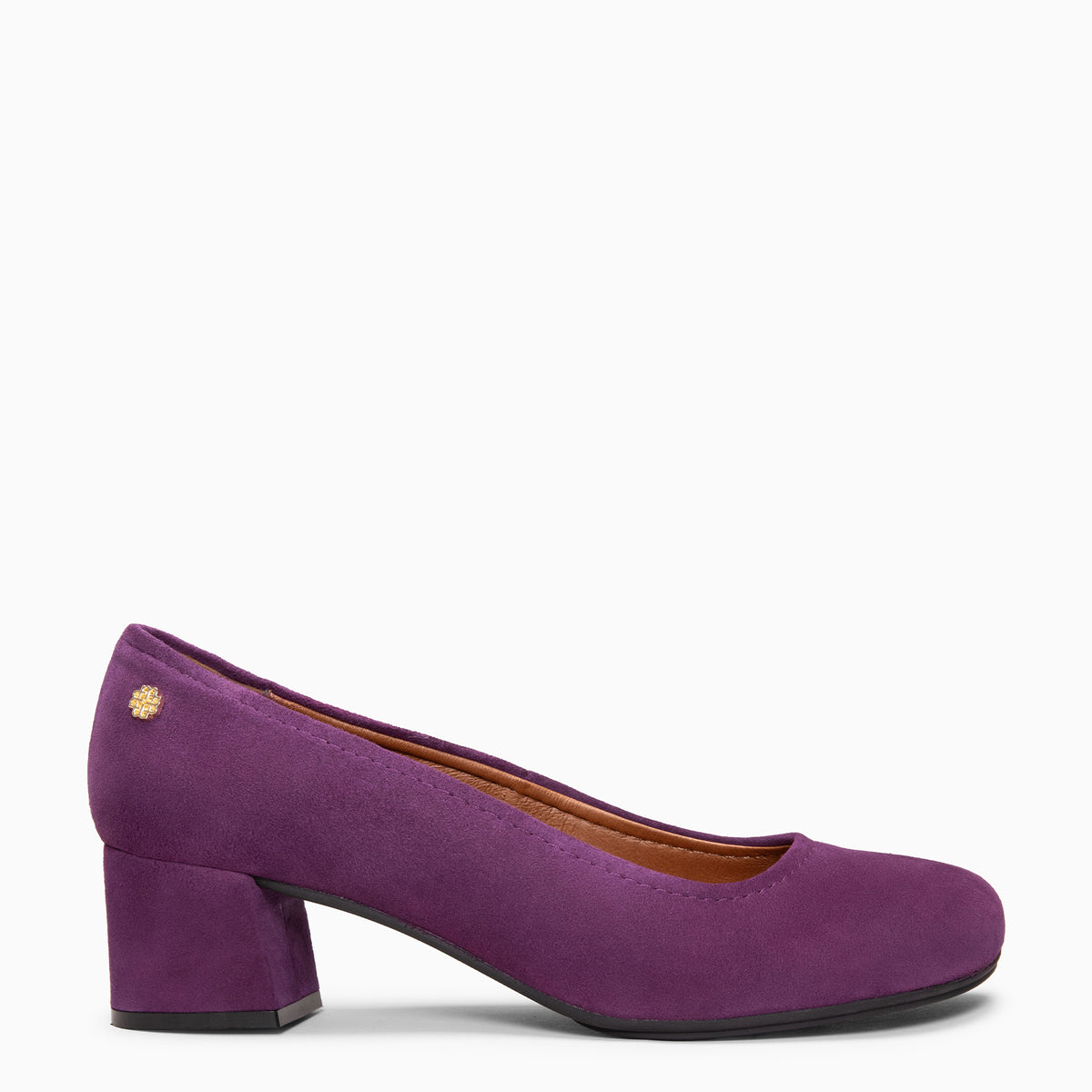 URBAN BARESOFT - PURPLE wide heel shoes
