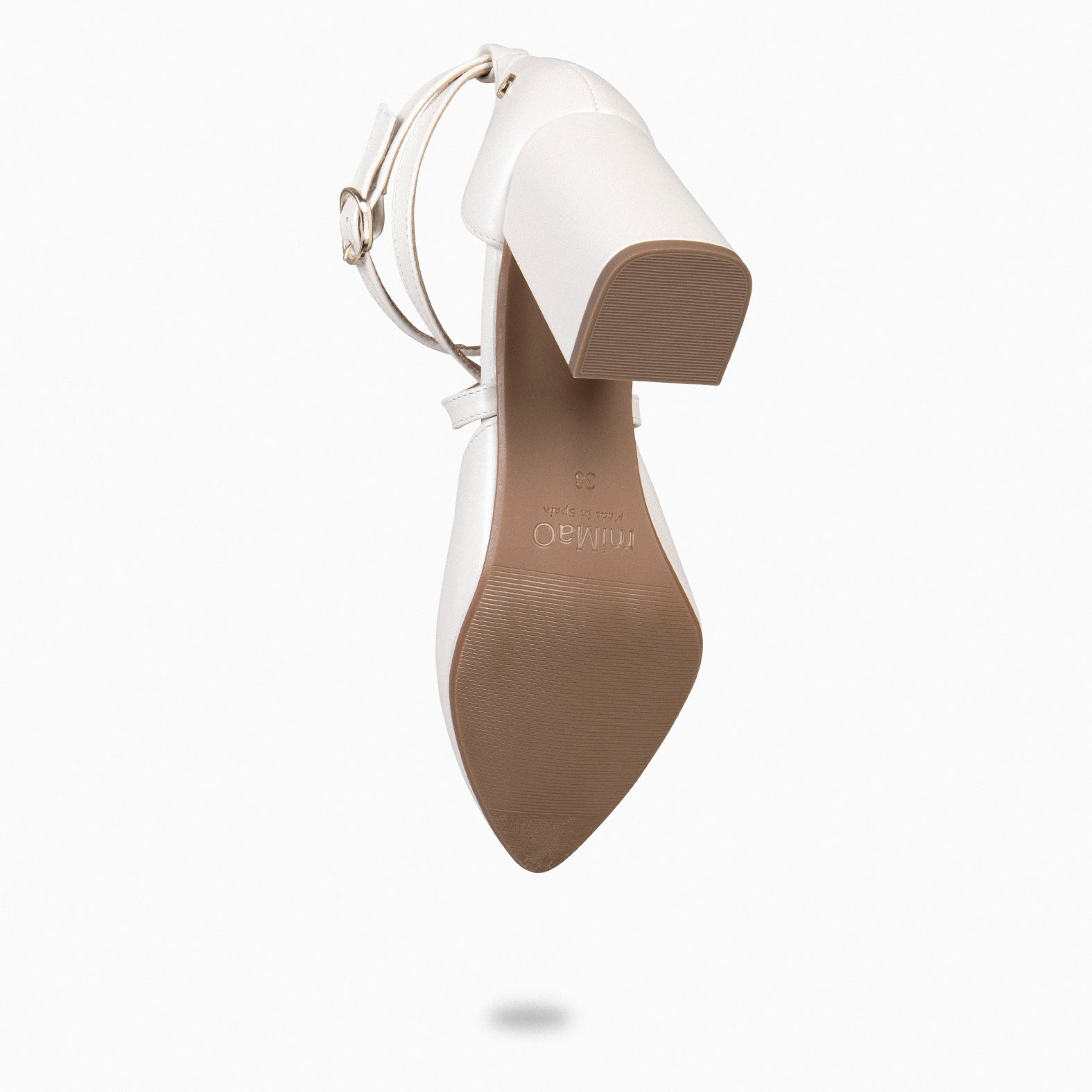 ARIEL – PEARL Wide heel shoe
