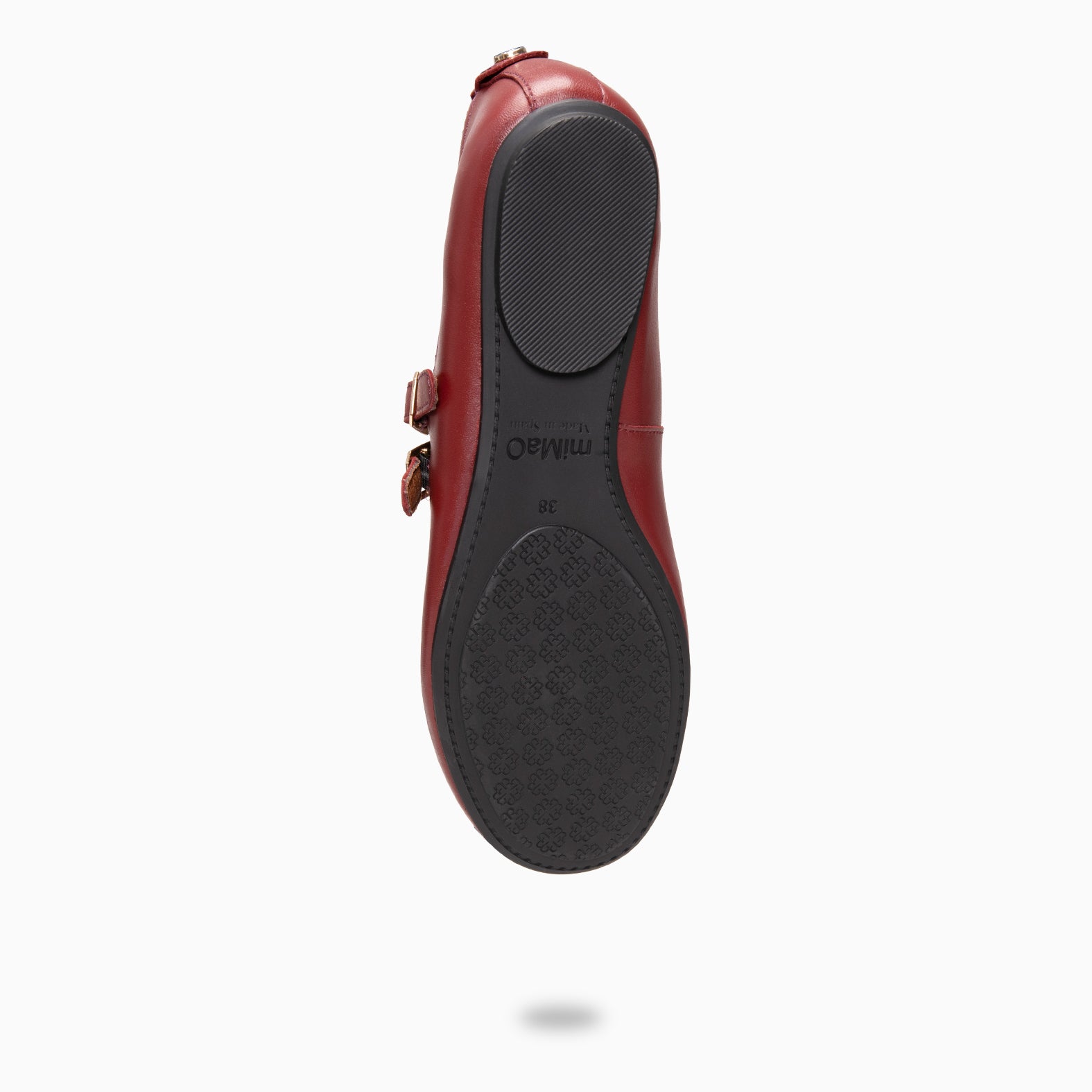 AMAPOLA - BAILARINA PLANA BARESOFT NAPA ROJO