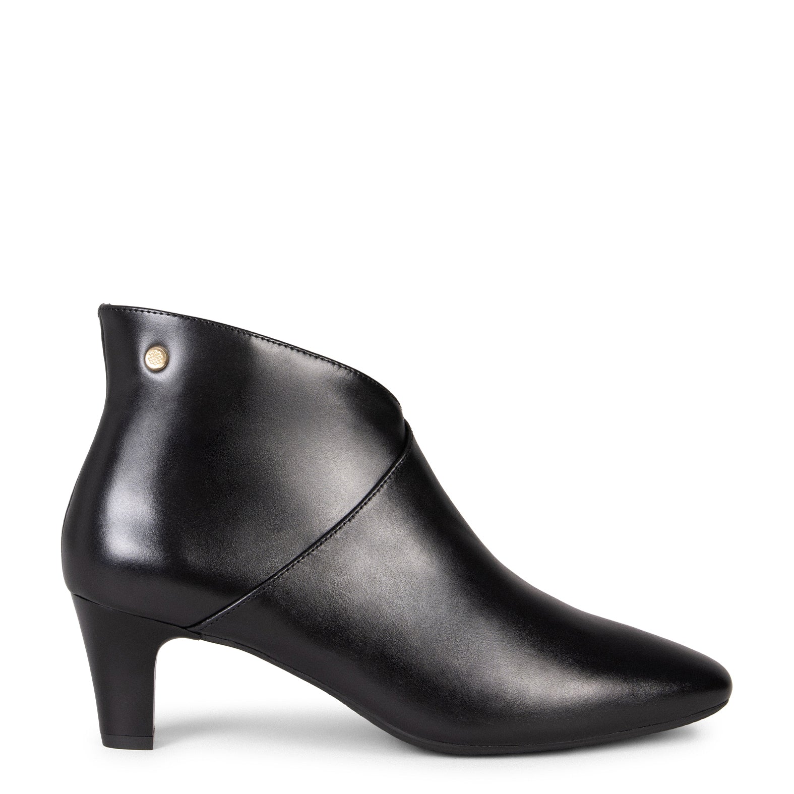 LADY – BLACK Nappa Leather Booties