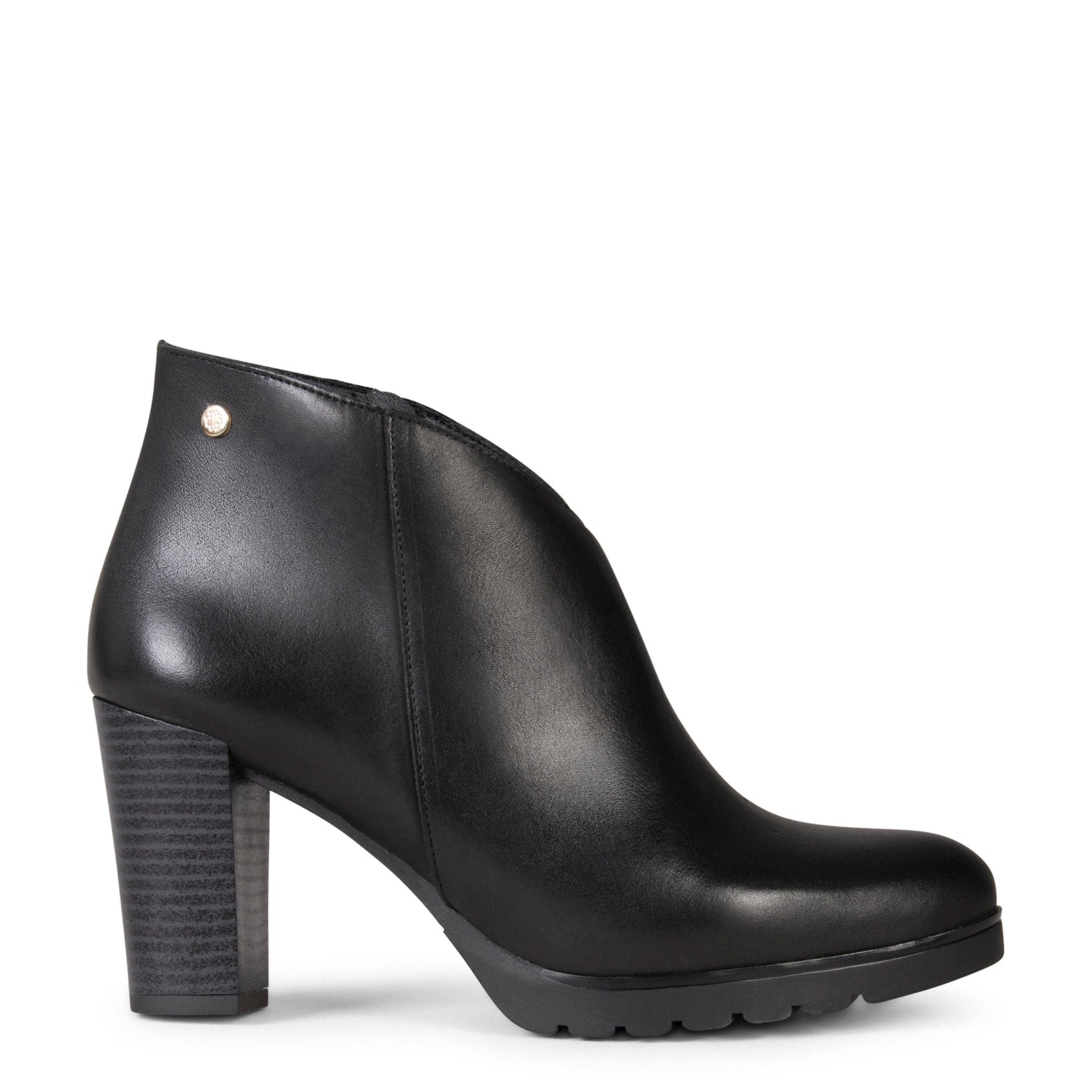 CLASSIC - Botines de Mujer con tacón NEGRO