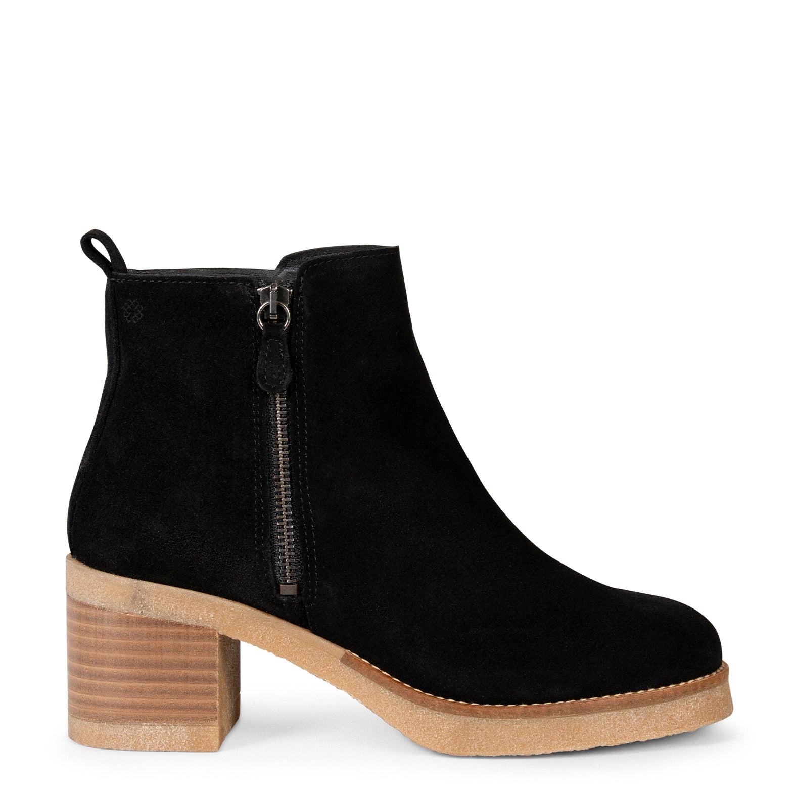 JAZZ – Bottines casual en daim NOIR