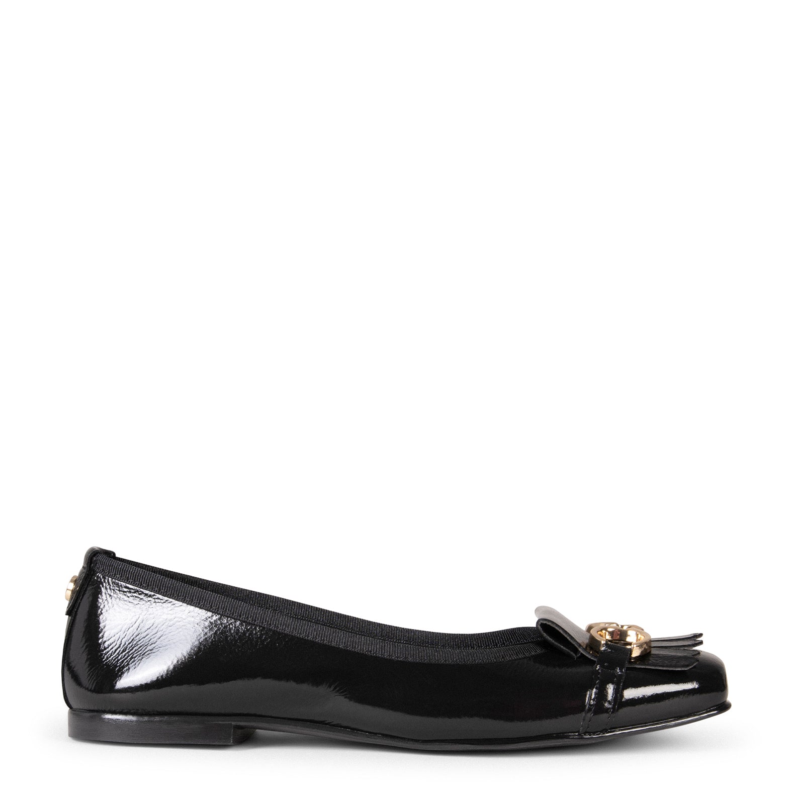 ZOY – BLACK SQUARE TOE BALLERINA