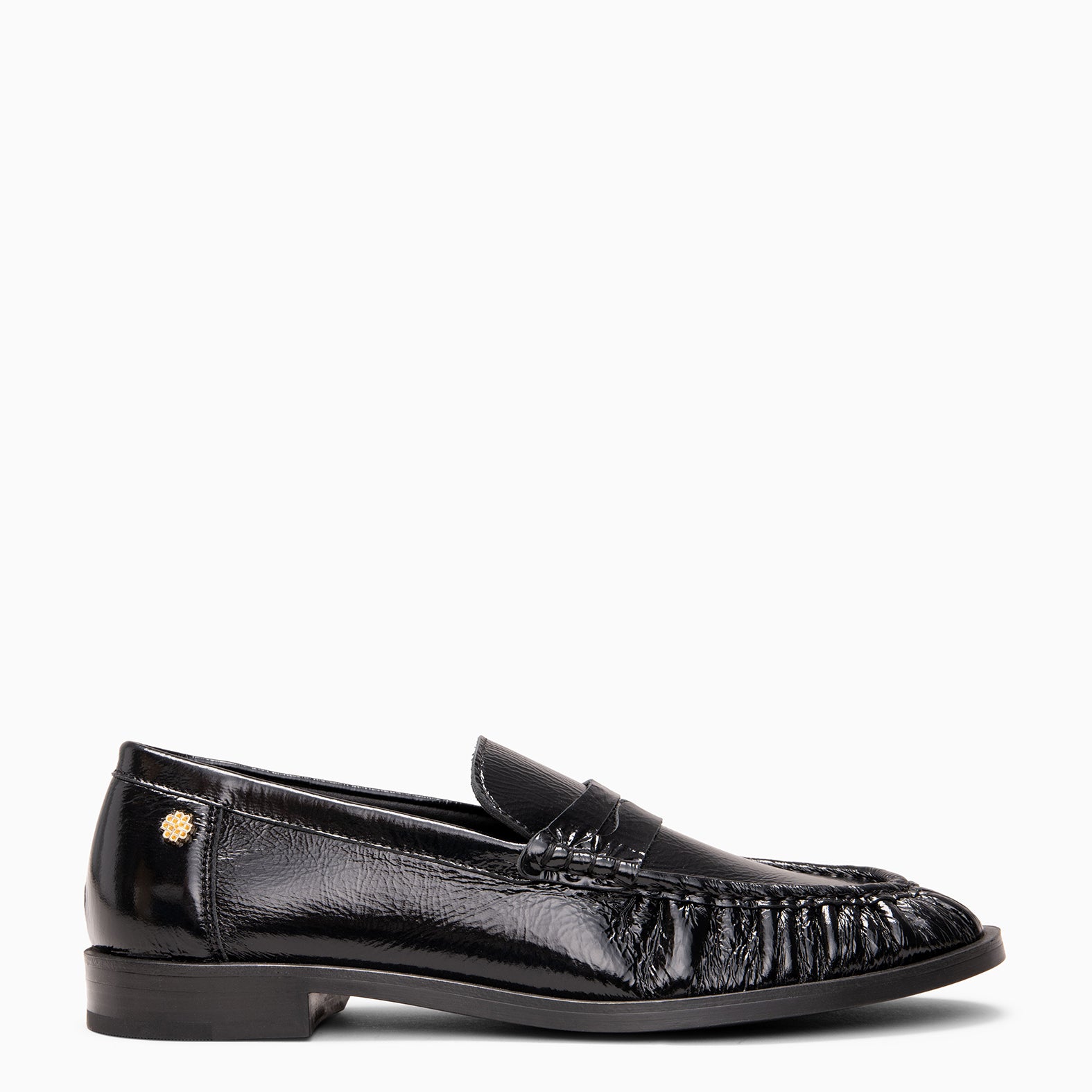 TOKIO - Mocasín en piel de charol NEGRO