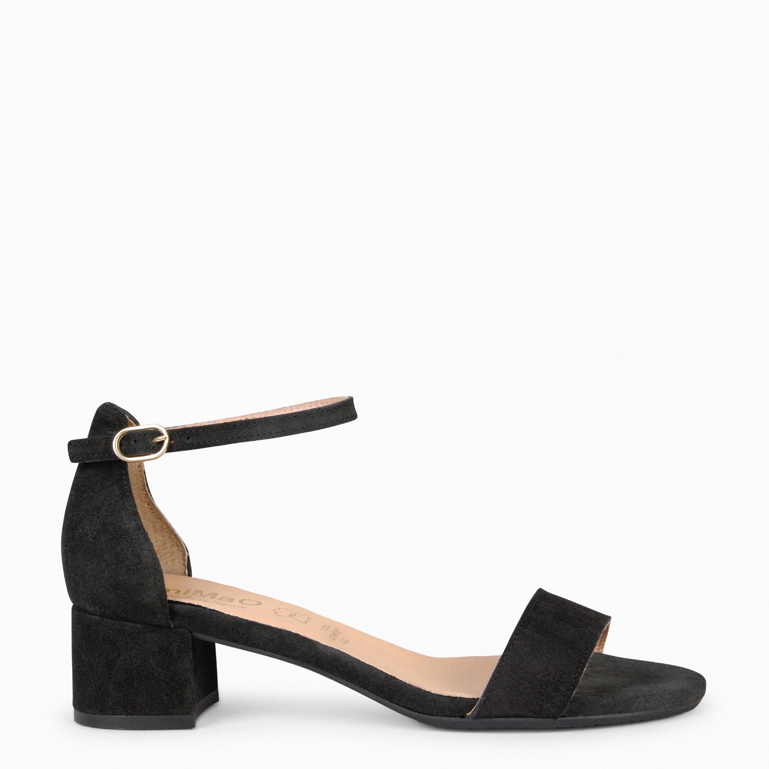 Merceditas Zapatos Sandalia Tacon Plataforma Efecto Madera Con