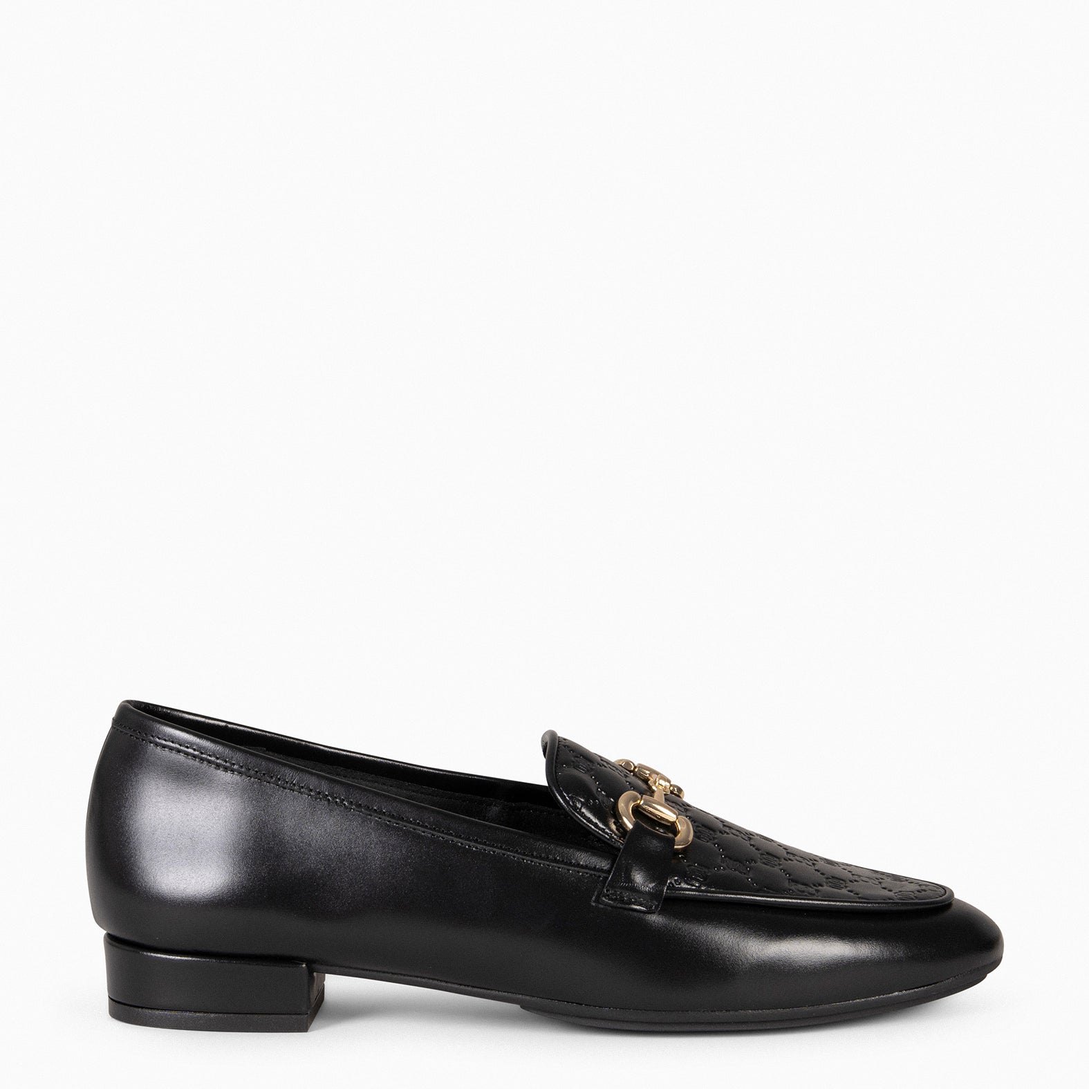 ELOISE – BLACK Flat Moccasins