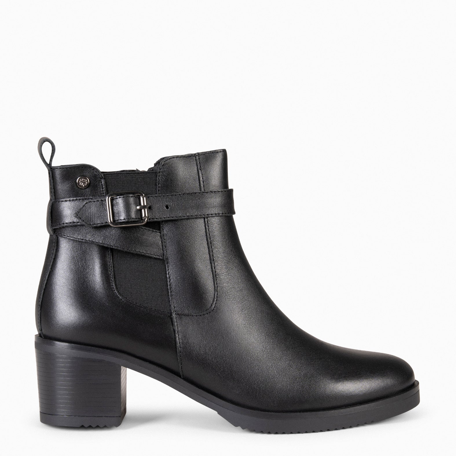 LEMY – Bottines élégantes en cuir NOIR