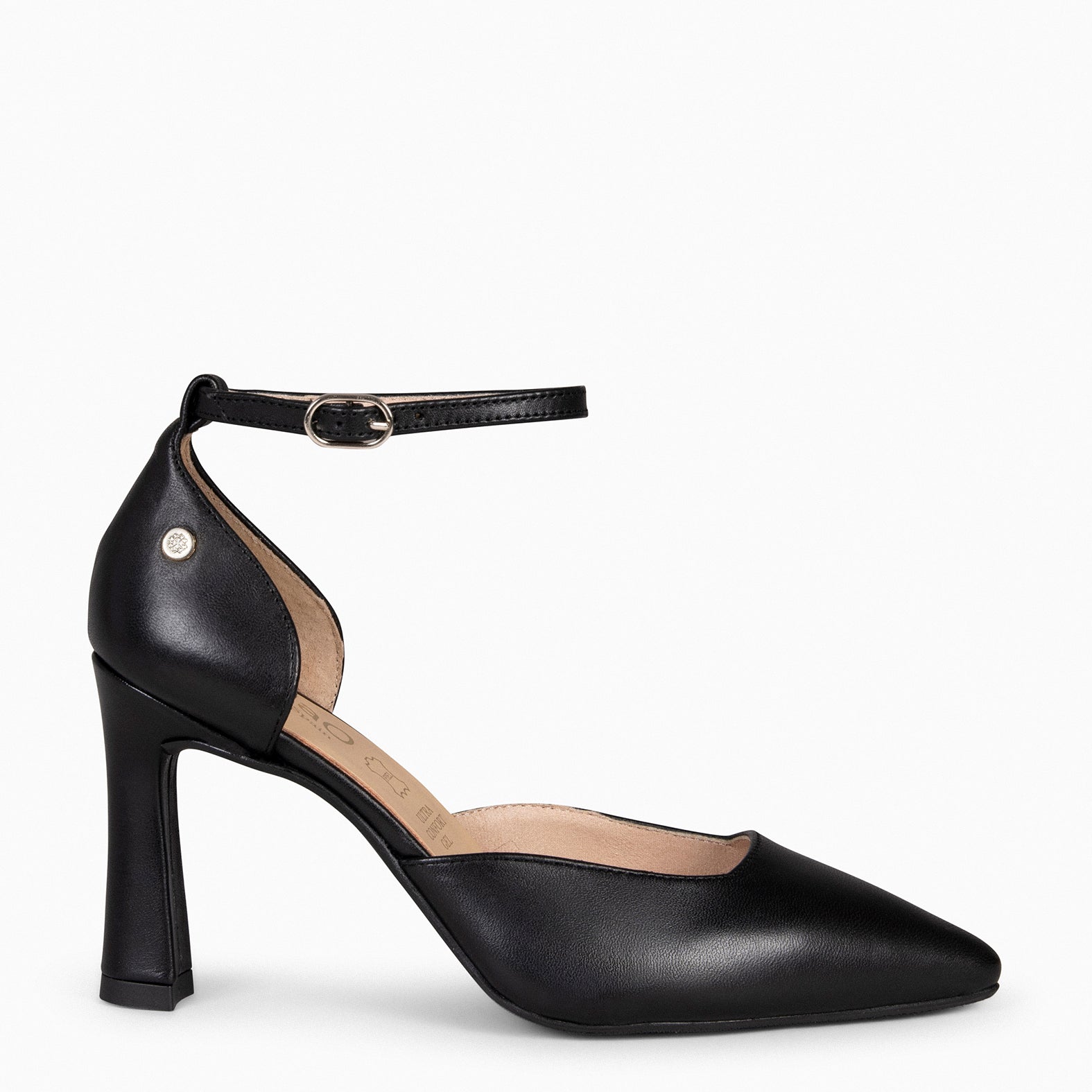 AINHOA – BLACK elegant heels