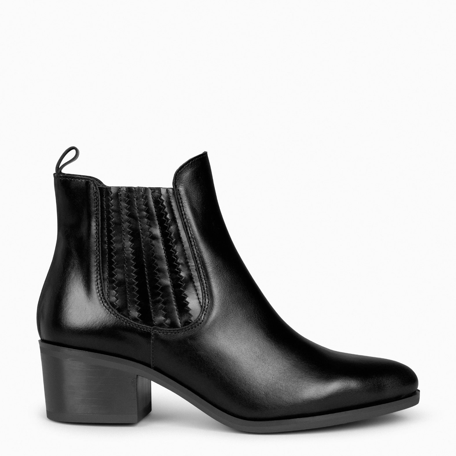 SHELLY – Chelsea Boots pour femme NOIR