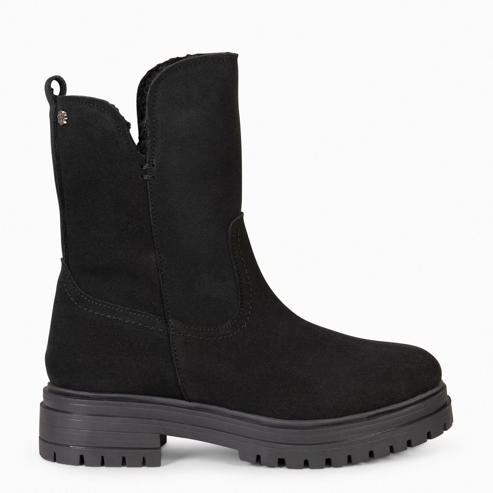 LAPONIA – BLACK boot with lining