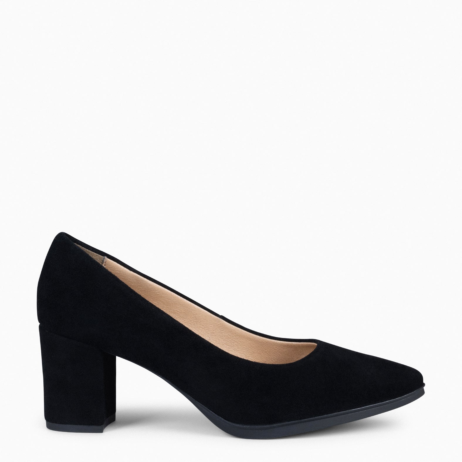 Zapatos negros cheap vestir mujer