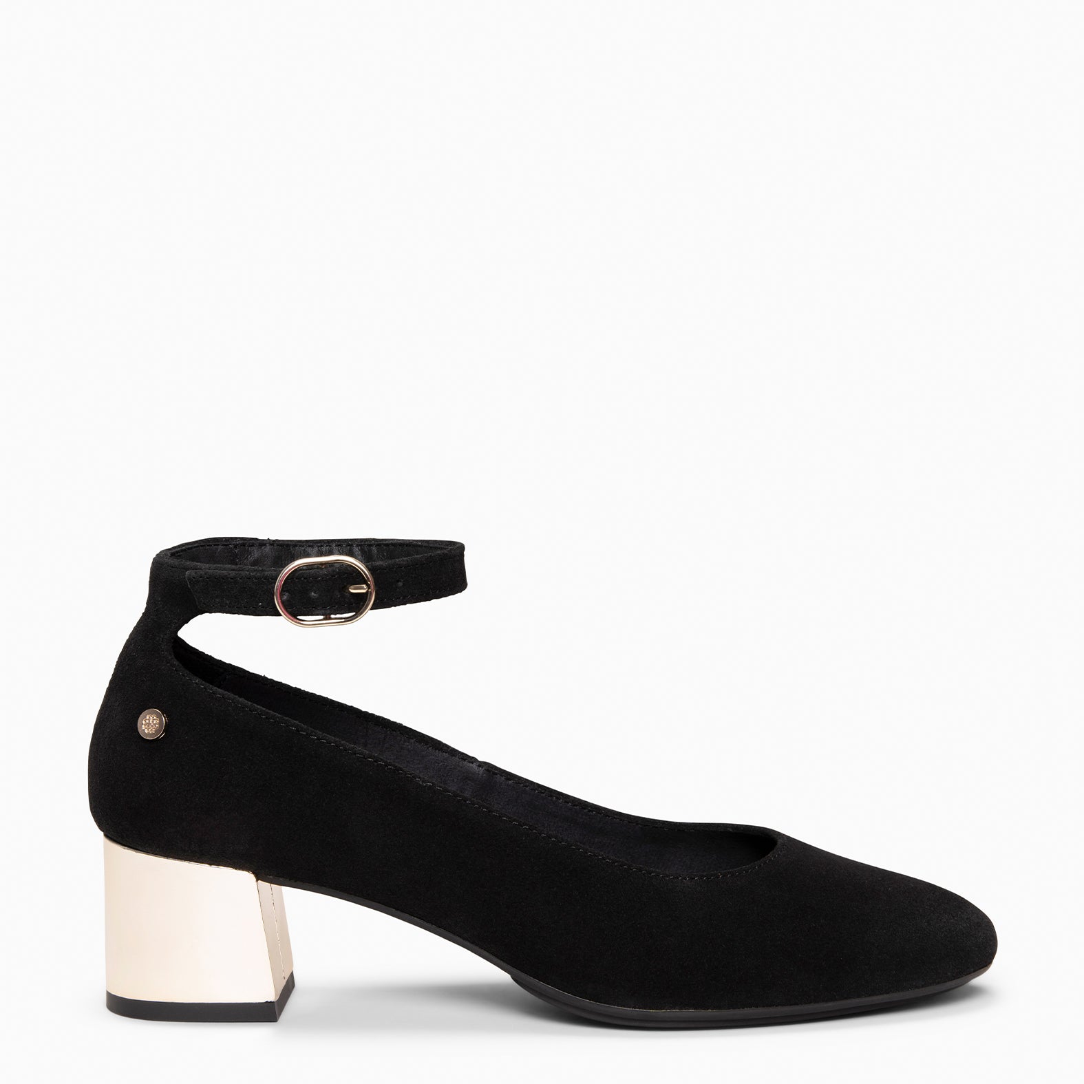 URBAN STAR – Zapato de tacón medio NEGRO