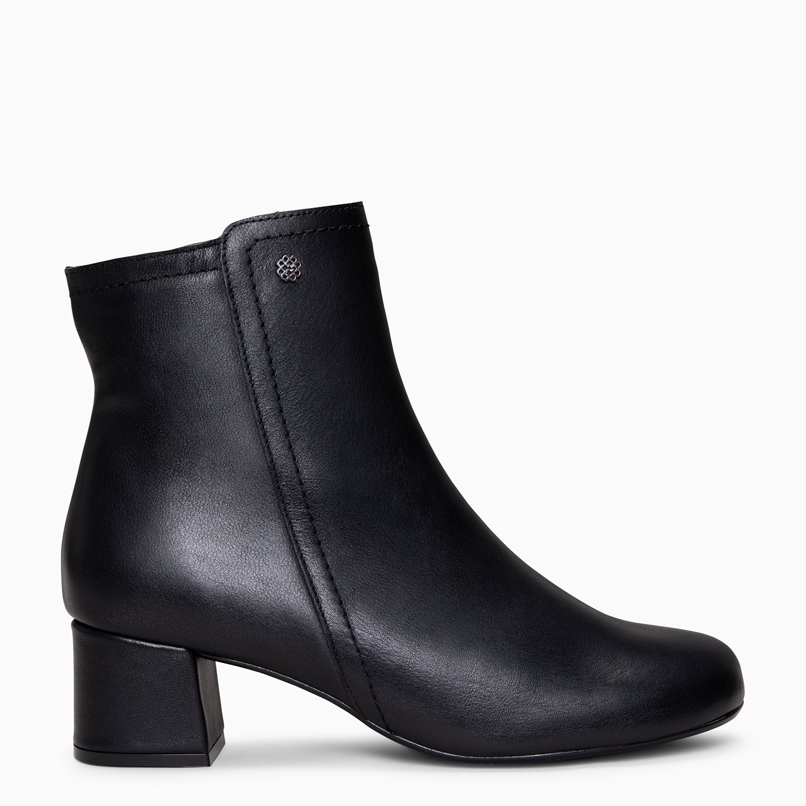 COLMAR - Botines elegantes de piel NEGRO NAPA