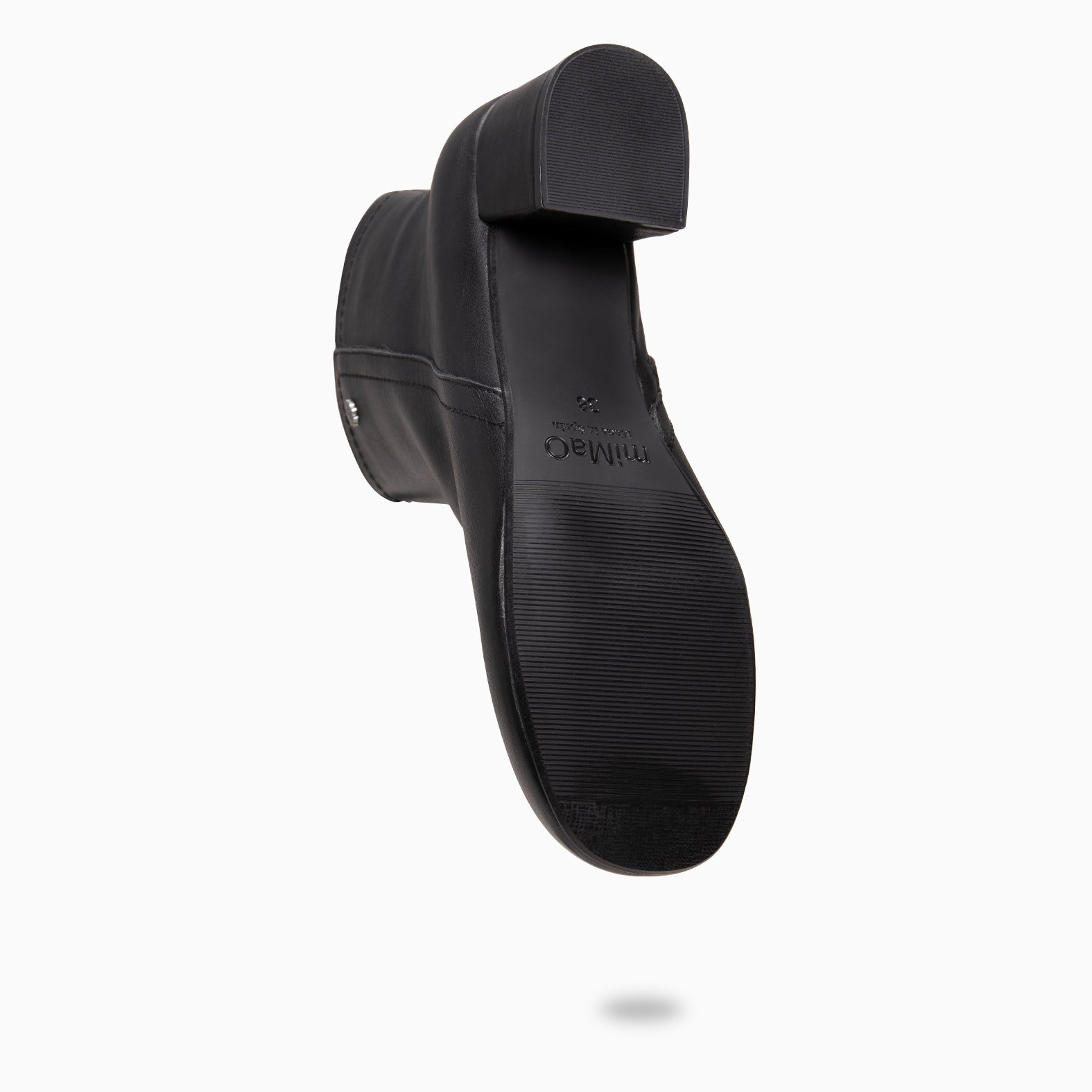 COLMAR - Bottines pour pieds larges en cuir NOIR