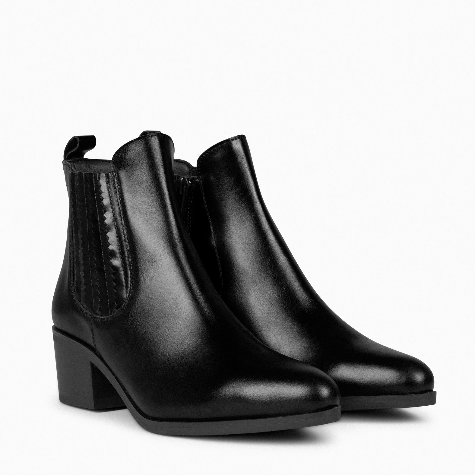 SHELLY – BLACK Country Women  Booties