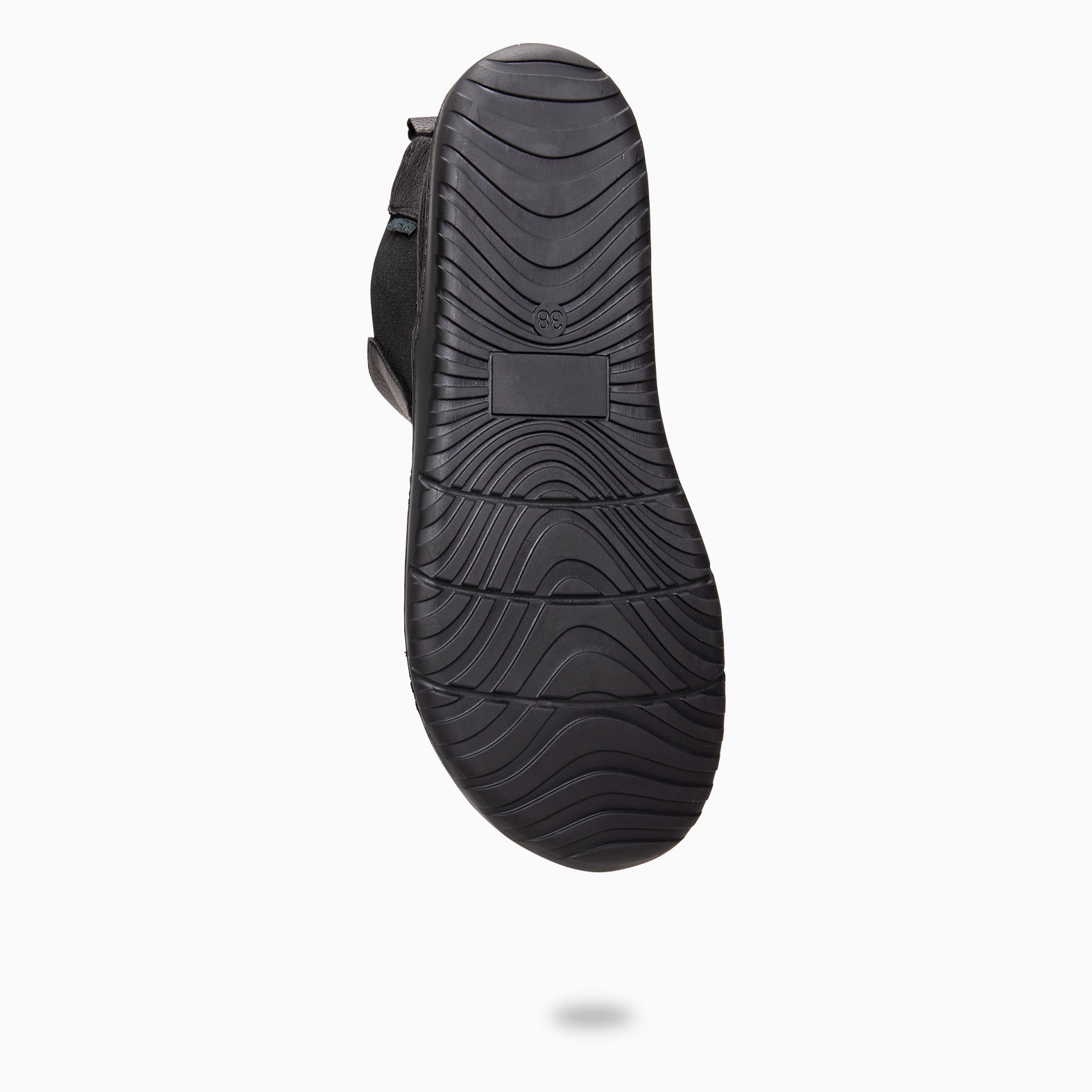 SAND -Botines tipo barefoot con elástico NEGRO