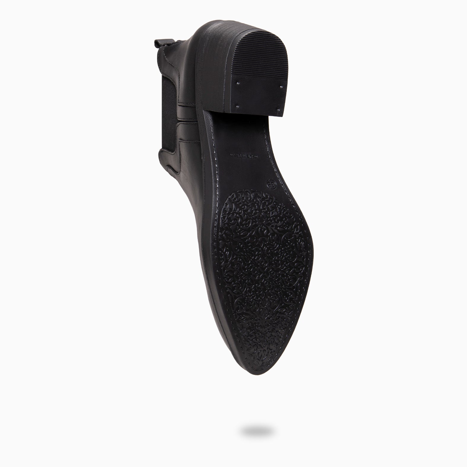 BILLY - Botines de tacón tipo Chelsea NEGRO