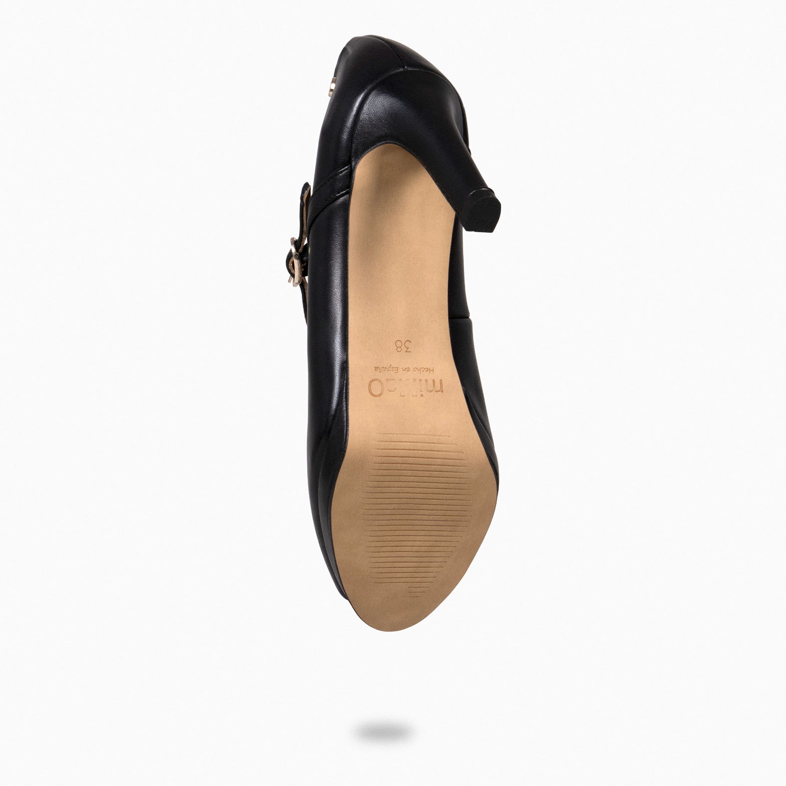 CASSIS – BLACK peep-toe shoes