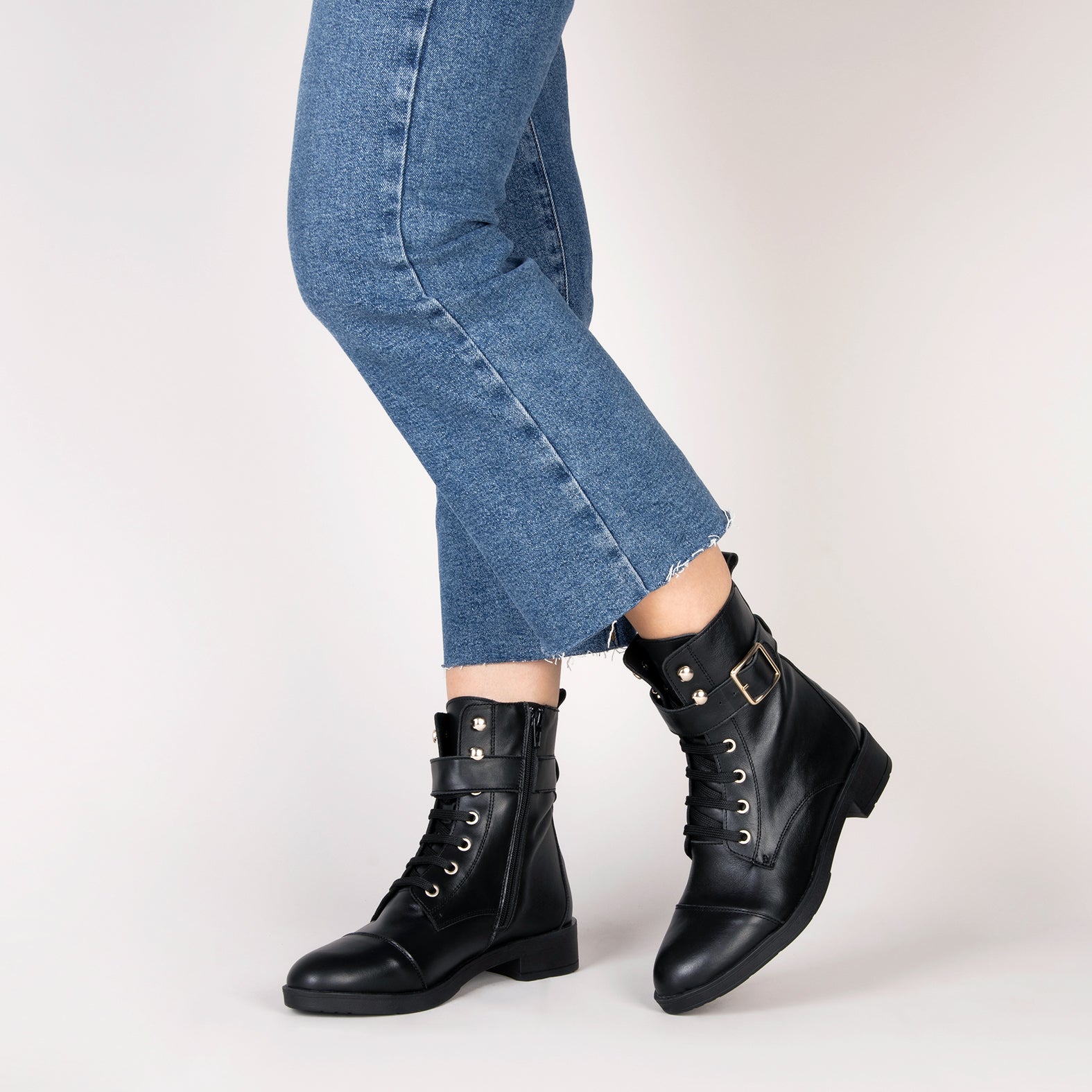 BELFAST – BLACK Women casual booties